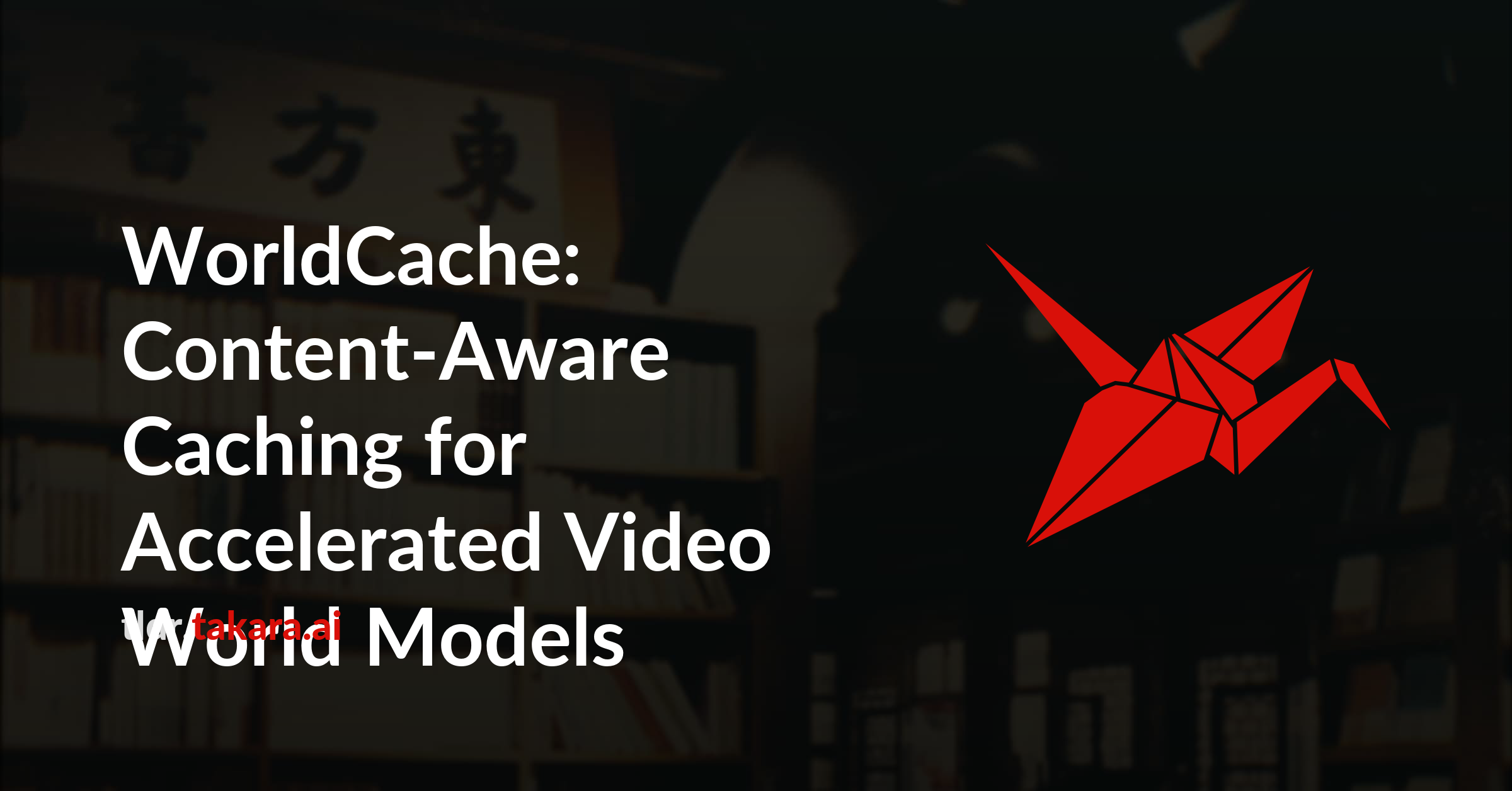 WorldCache: Content-Aware Caching for Accelerated Video World Models