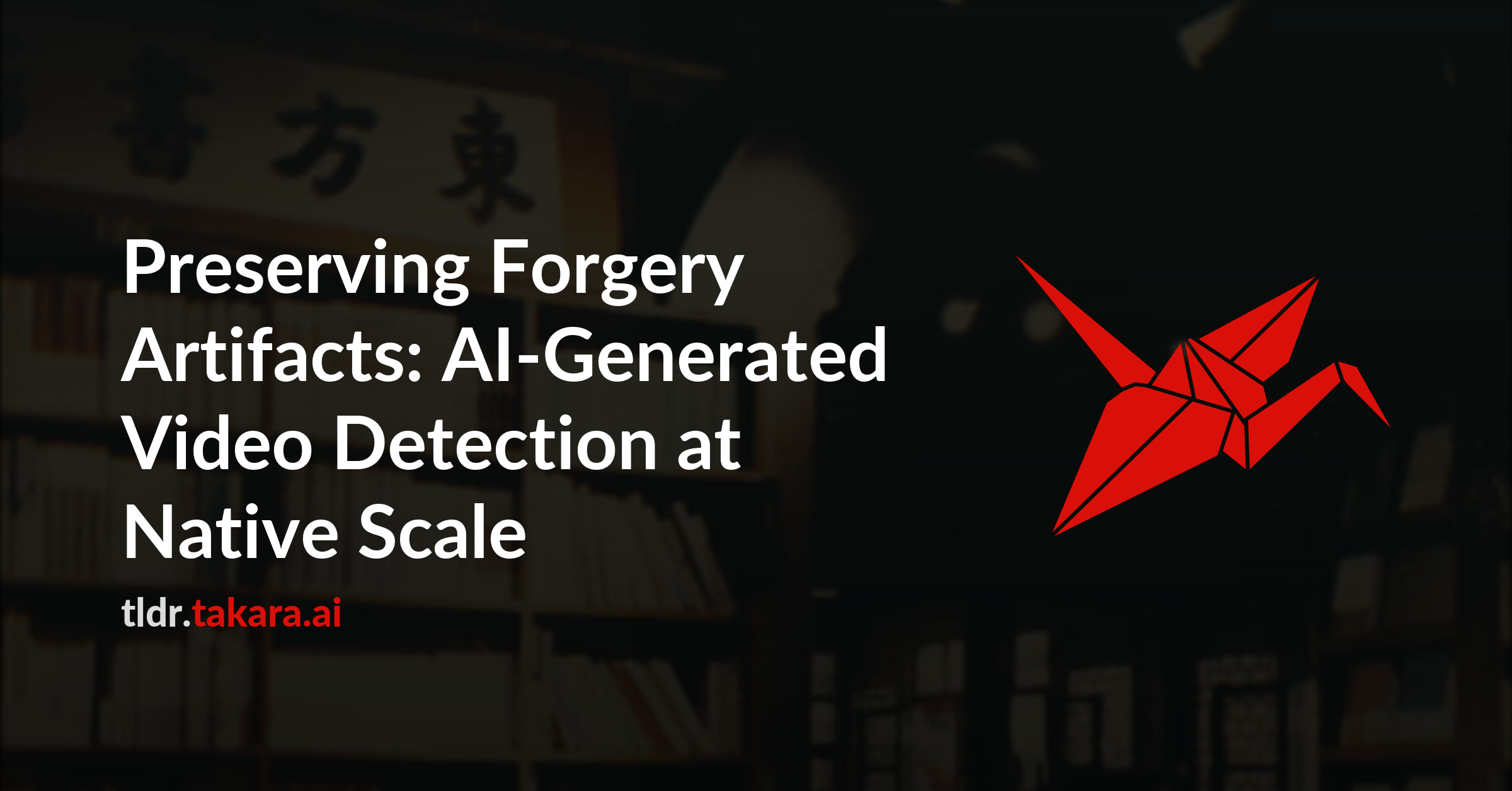 Preserving Forgery Artifacts: AI-Generated Video Detection at Native Scale