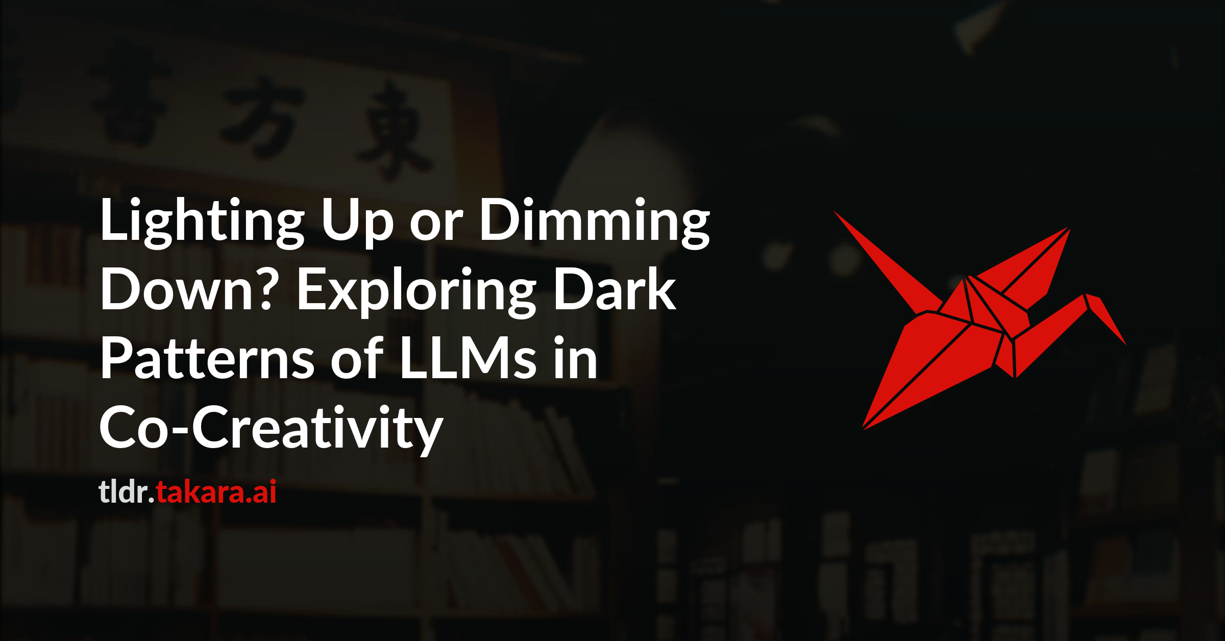 Lighting Up or Dimming Down? Exploring Dark Patterns of LLMs in Co-Creativity