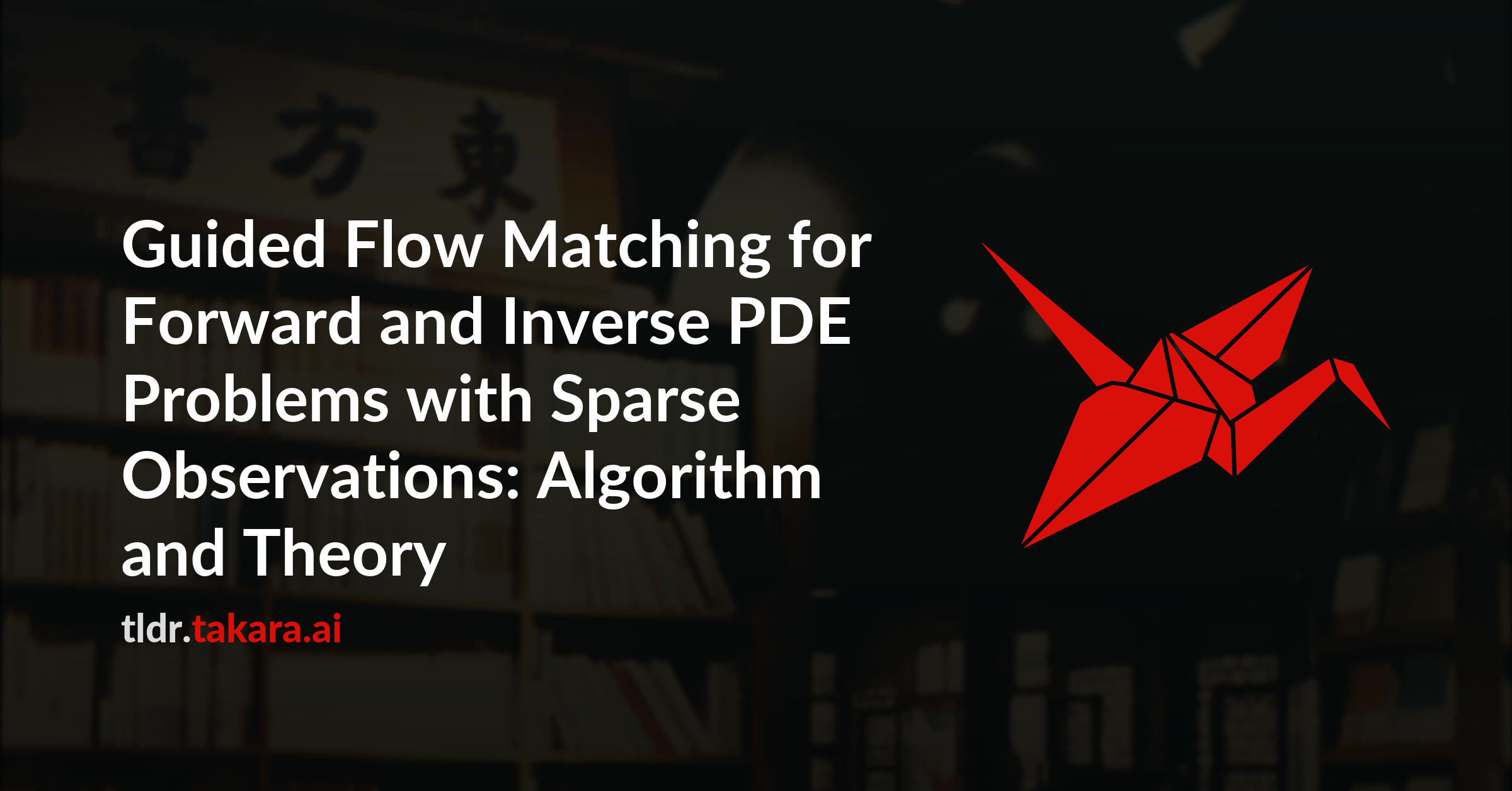 Guided Flow Matching for Forward and Inverse PDE Problems with Sparse ...
