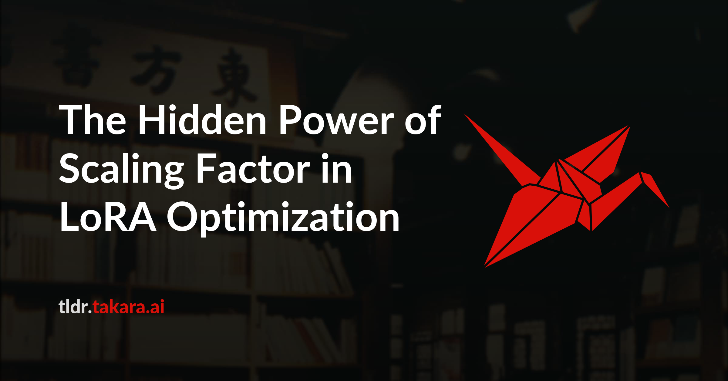The Hidden Power of Scaling Factor in LoRA Optimization