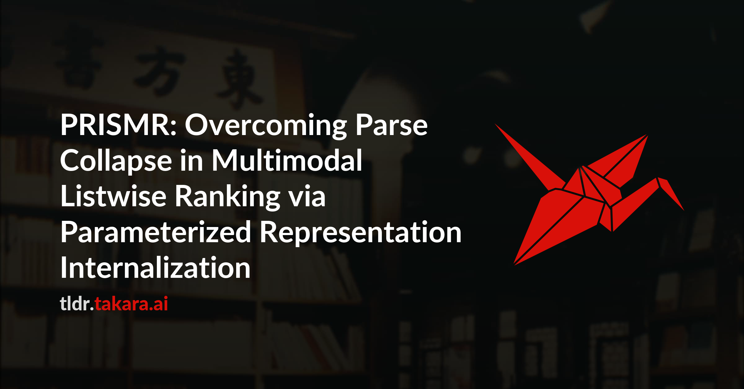 PRISMR: Overcoming Parse Collapse in Multimodal Listwise Ranking via Parameterized Representation Internalization