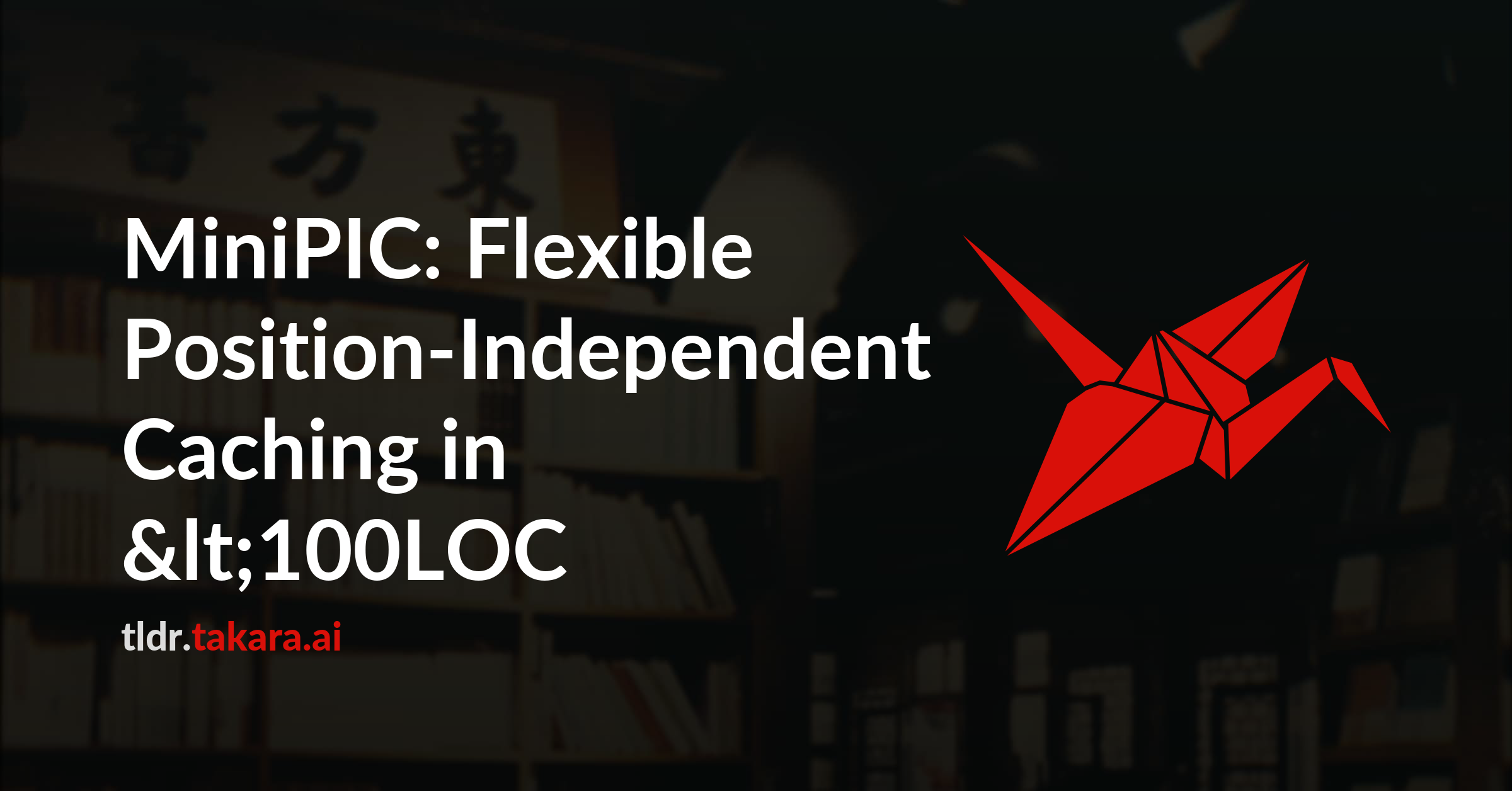 MiniPIC: Flexible Position-Independent Caching in <100LOC