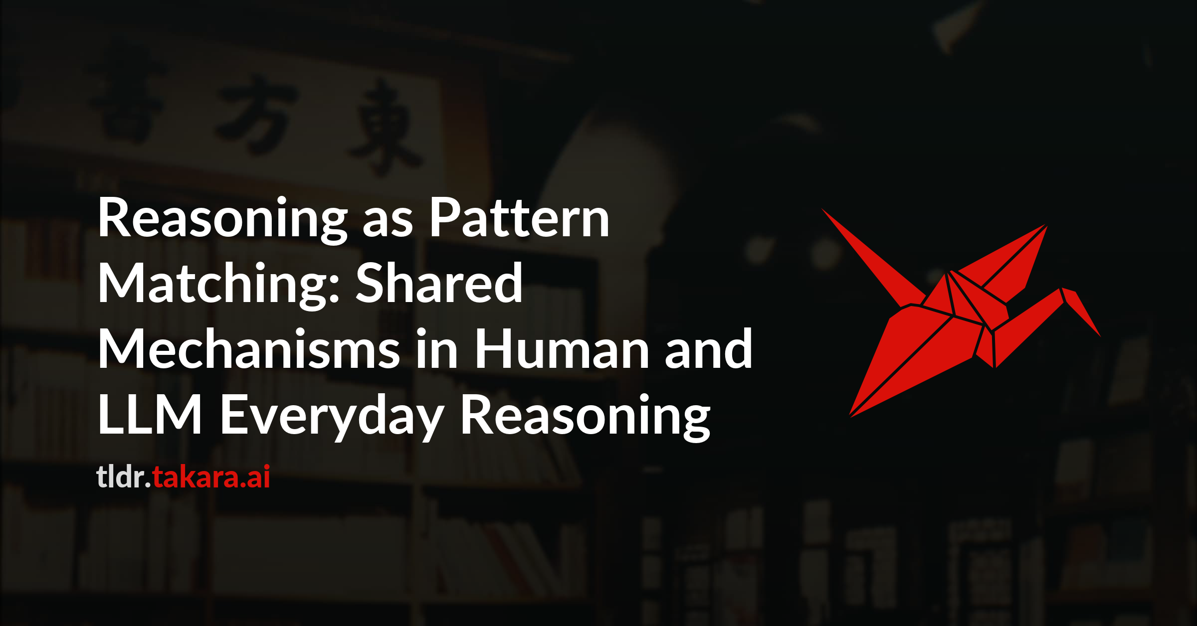 Reasoning as Pattern Matching: Shared Mechanisms in Human and LLM Everyday Reasoning
