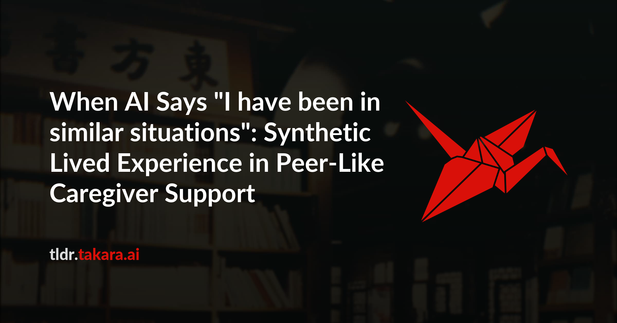 When AI Says "I have been in similar situations": Synthetic Lived Experience in Peer-Like Caregiver Support