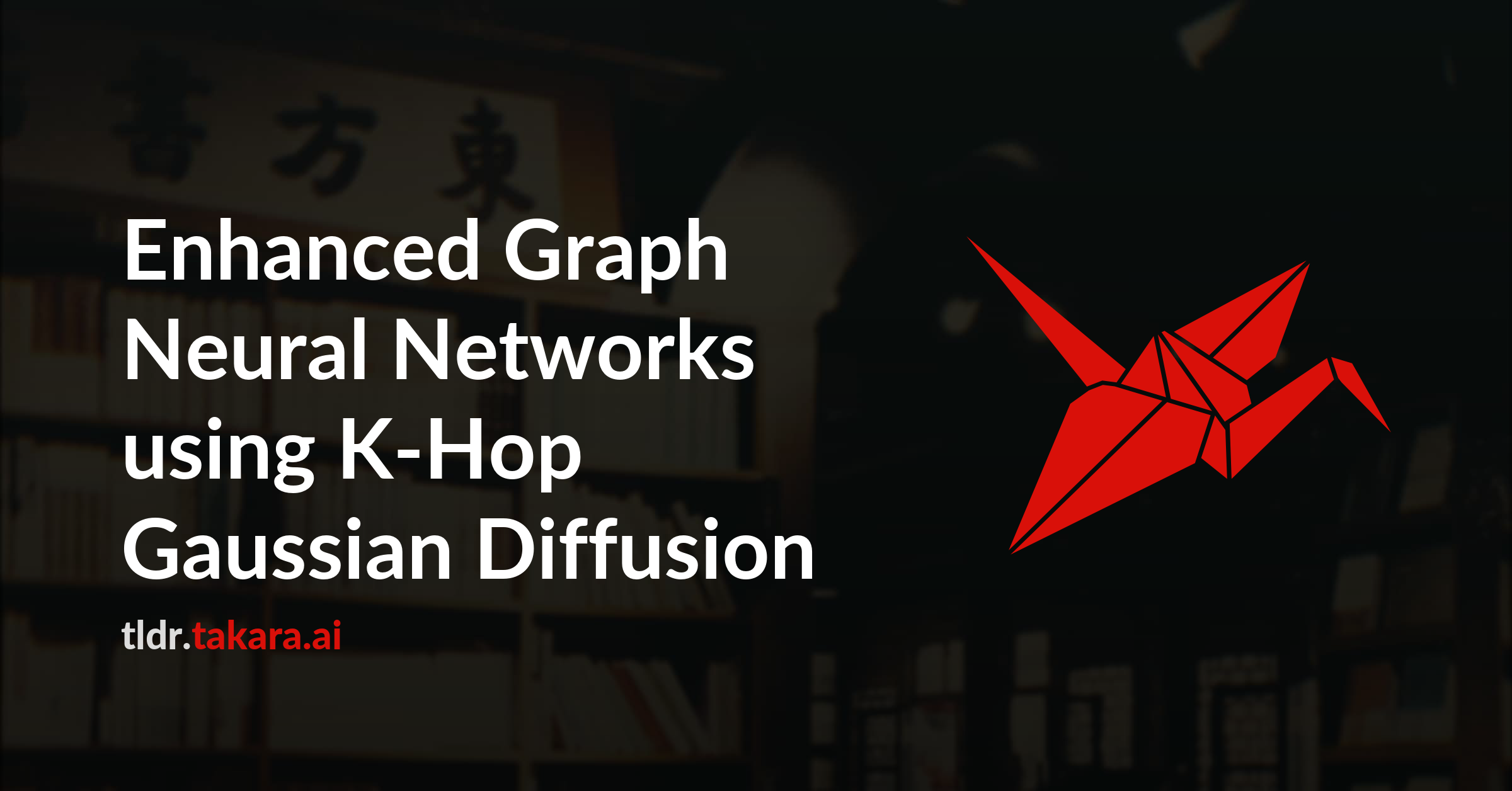 Enhanced Graph Neural Networks using K-Hop Gaussian Diffusion
