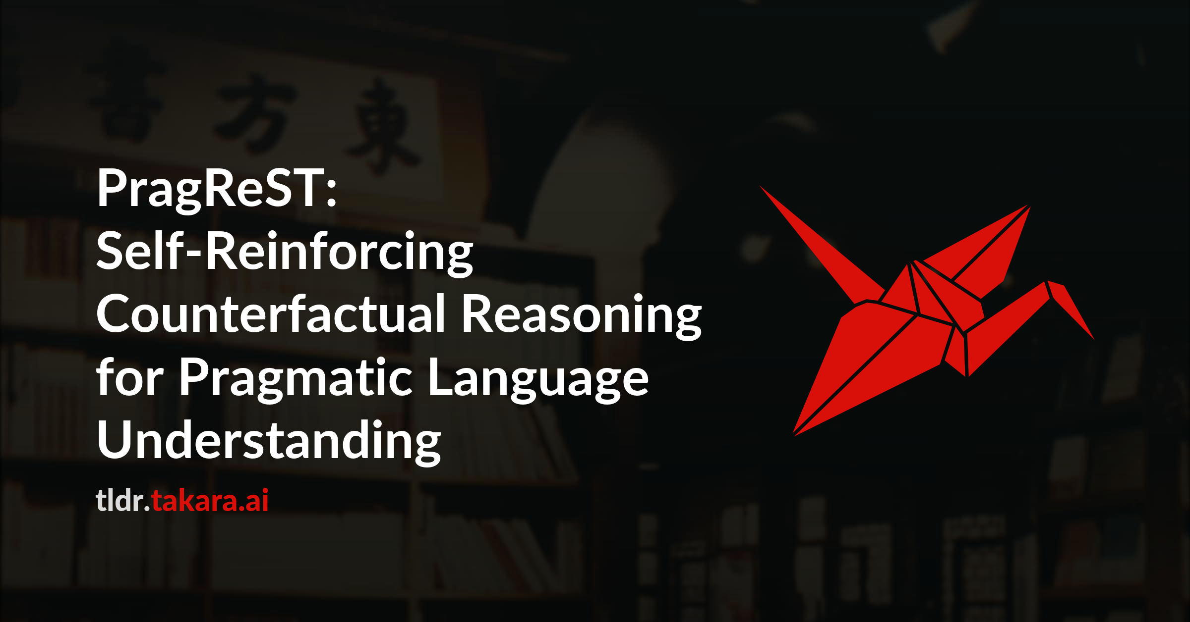 PragReST: Self-Reinforcing Counterfactual Reasoning for Pragmatic Language Understanding