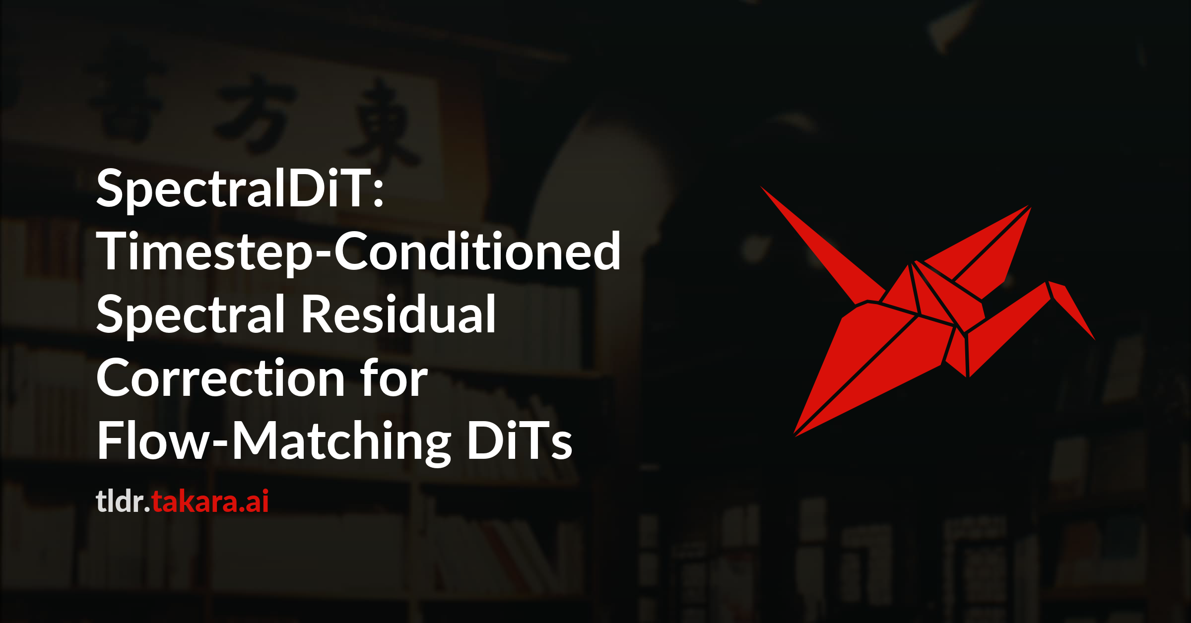 SpectralDiT: Timestep-Conditioned Spectral Residual Correction for Flow-Matching DiTs