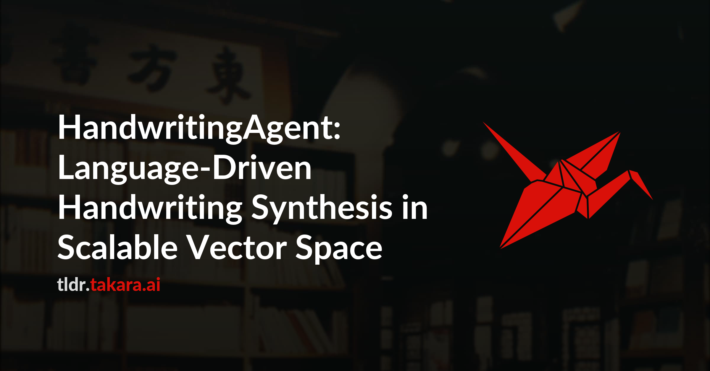HandwritingAgent: Language-Driven Handwriting Synthesis in Scalable Vector Space