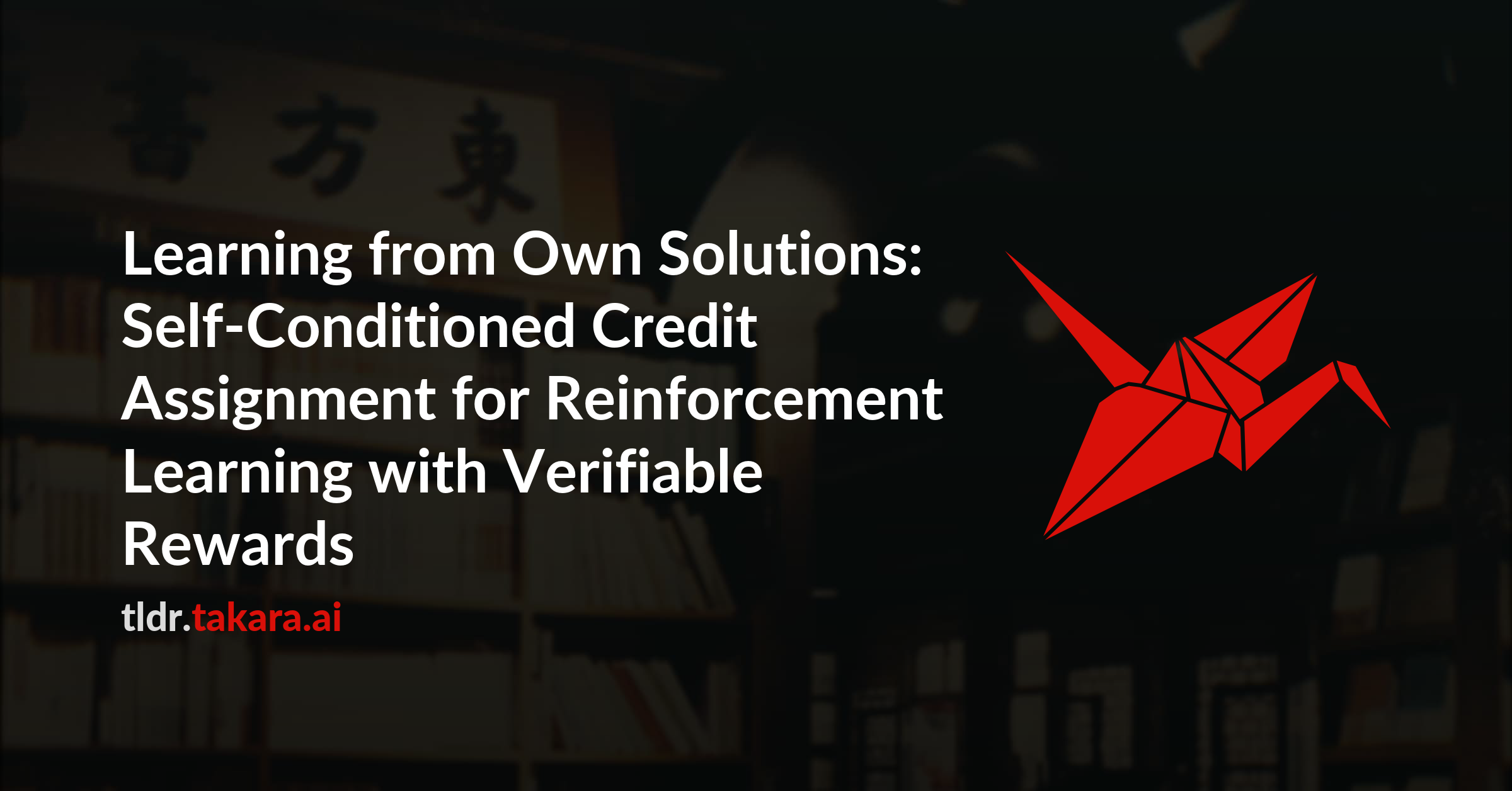 Learning from Own Solutions: Self-Conditioned Credit Assignment for Reinforcement Learning with Verifiable Rewards