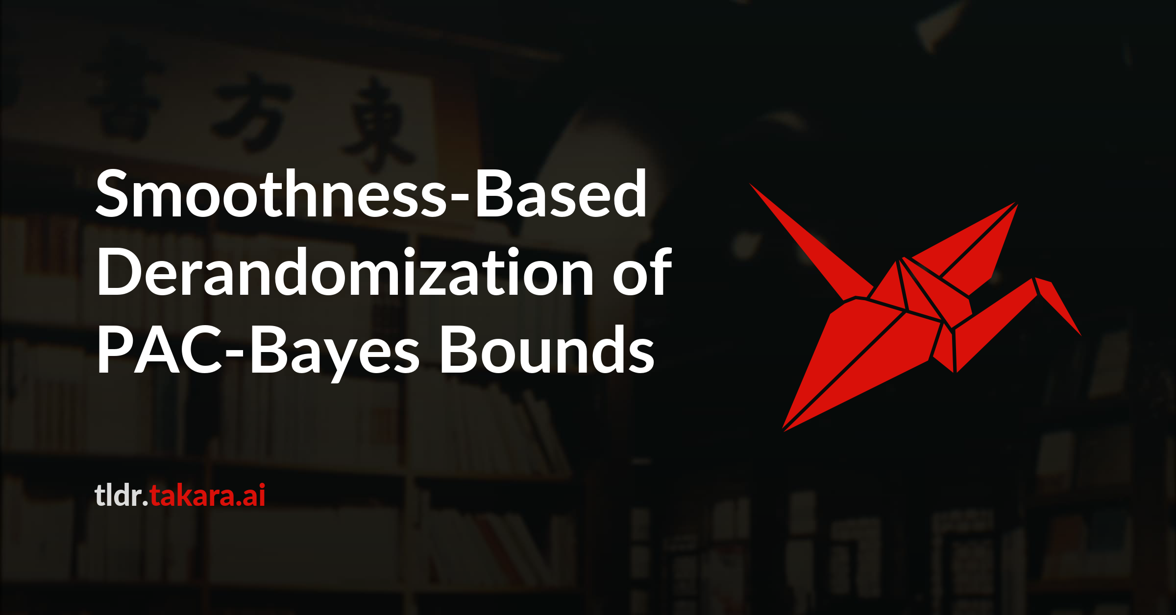 Smoothness-Based Derandomization of PAC-Bayes Bounds