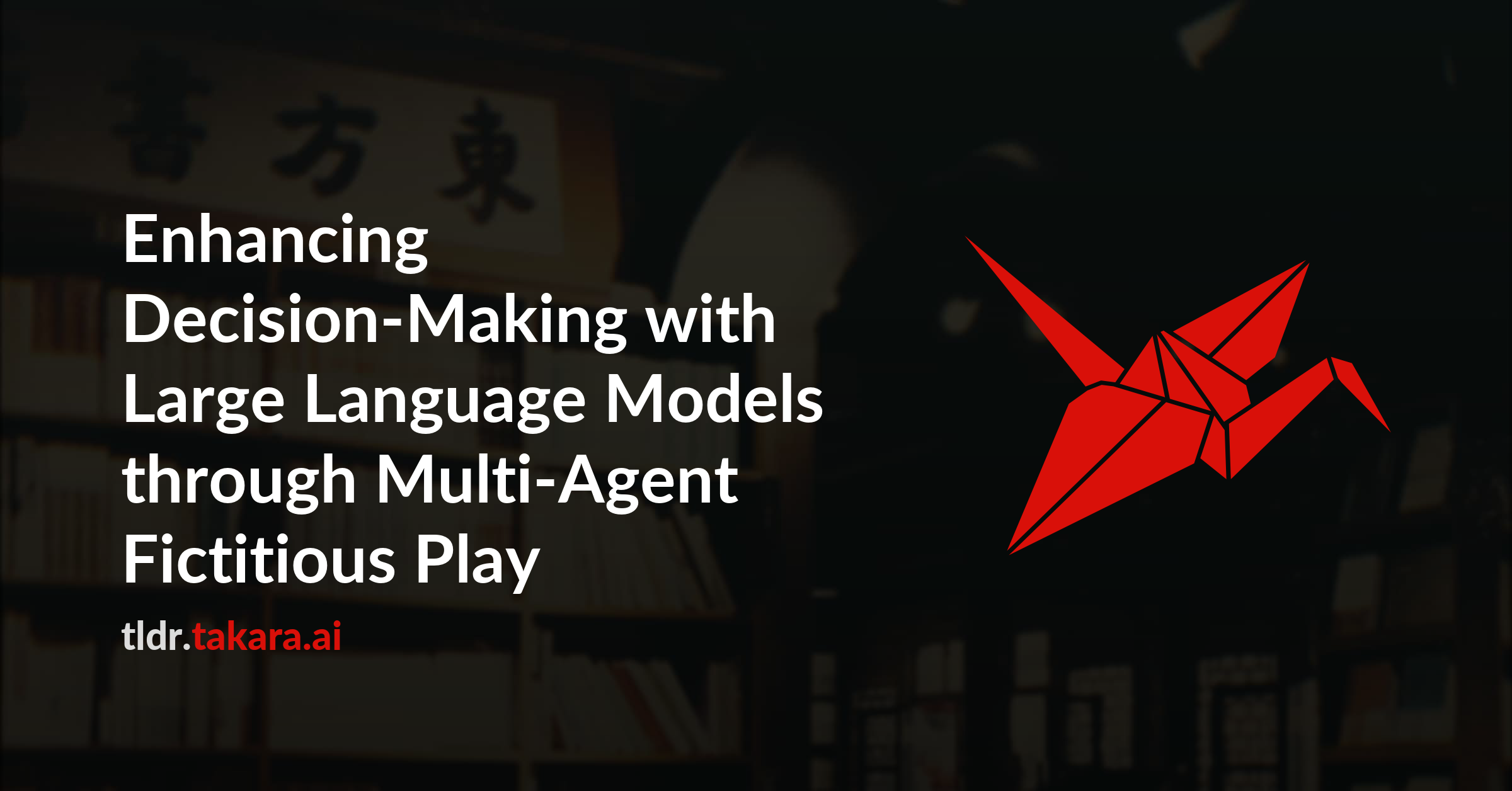 Enhancing Decision-Making with Large Language Models through Multi-Agent Fictitious Play