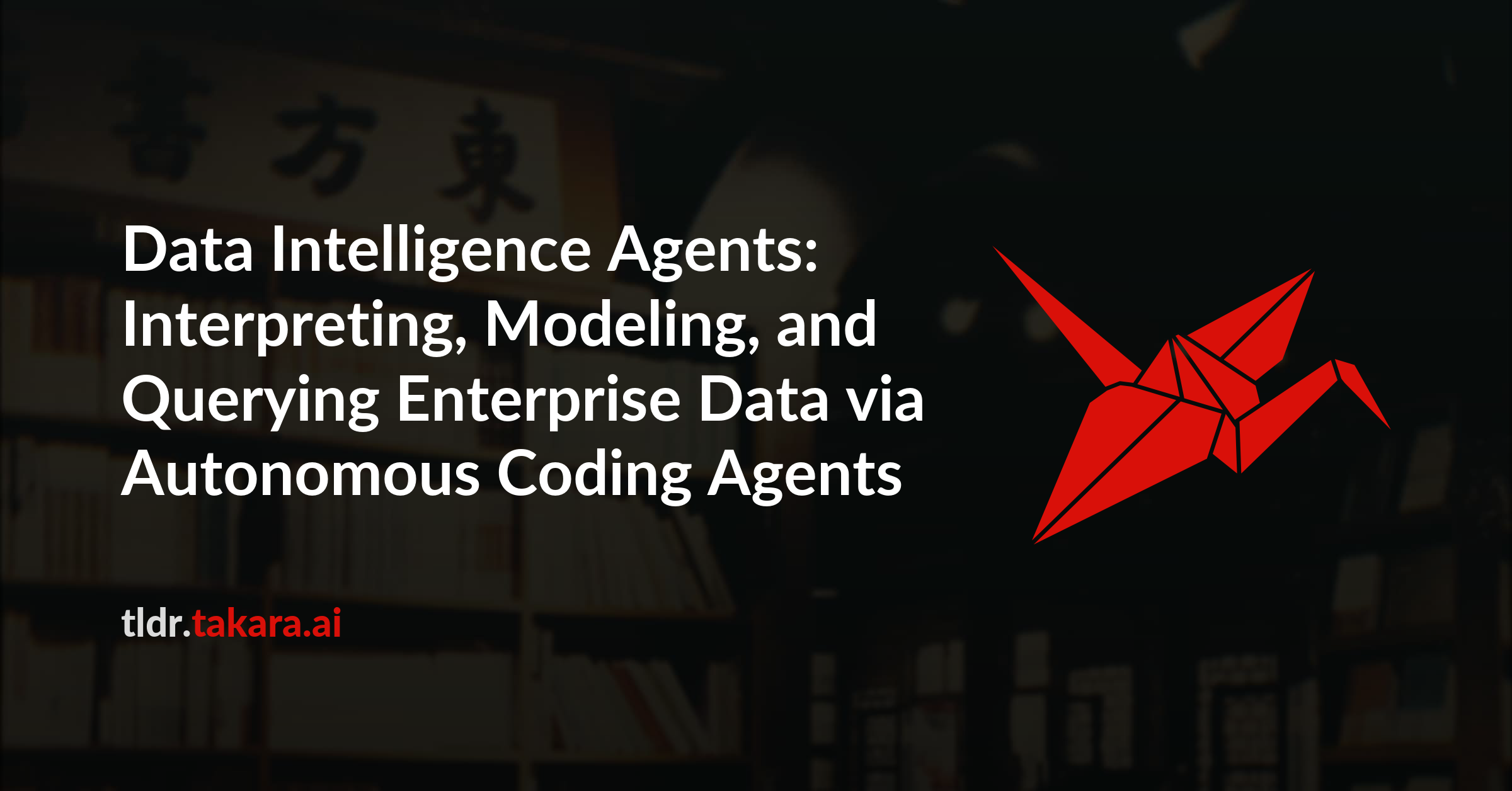 Data Intelligence Agents: Interpreting, Modeling, and Querying Enterprise Data via Autonomous Coding Agents