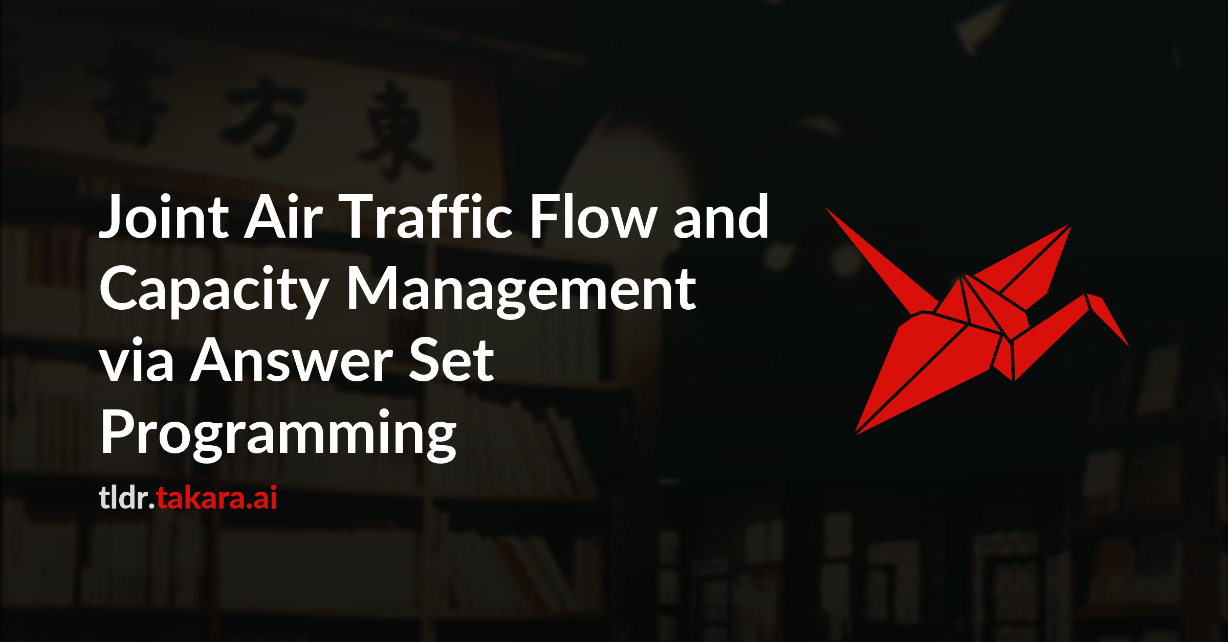 Joint Air Traffic Flow and Capacity Management via Answer Set Programming