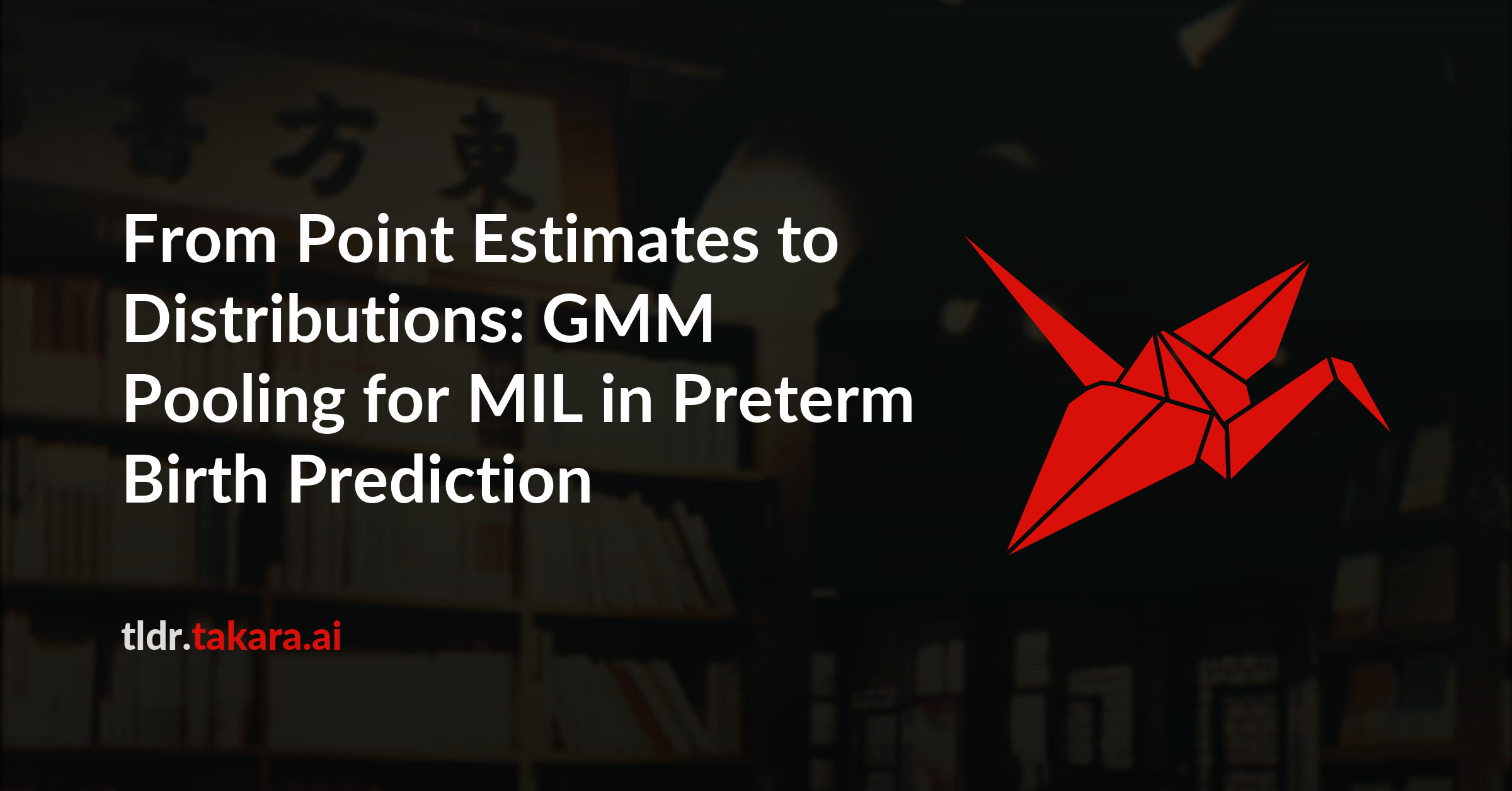 From Point Estimates to Distributions: GMM Pooling for MIL in Preterm Birth Prediction