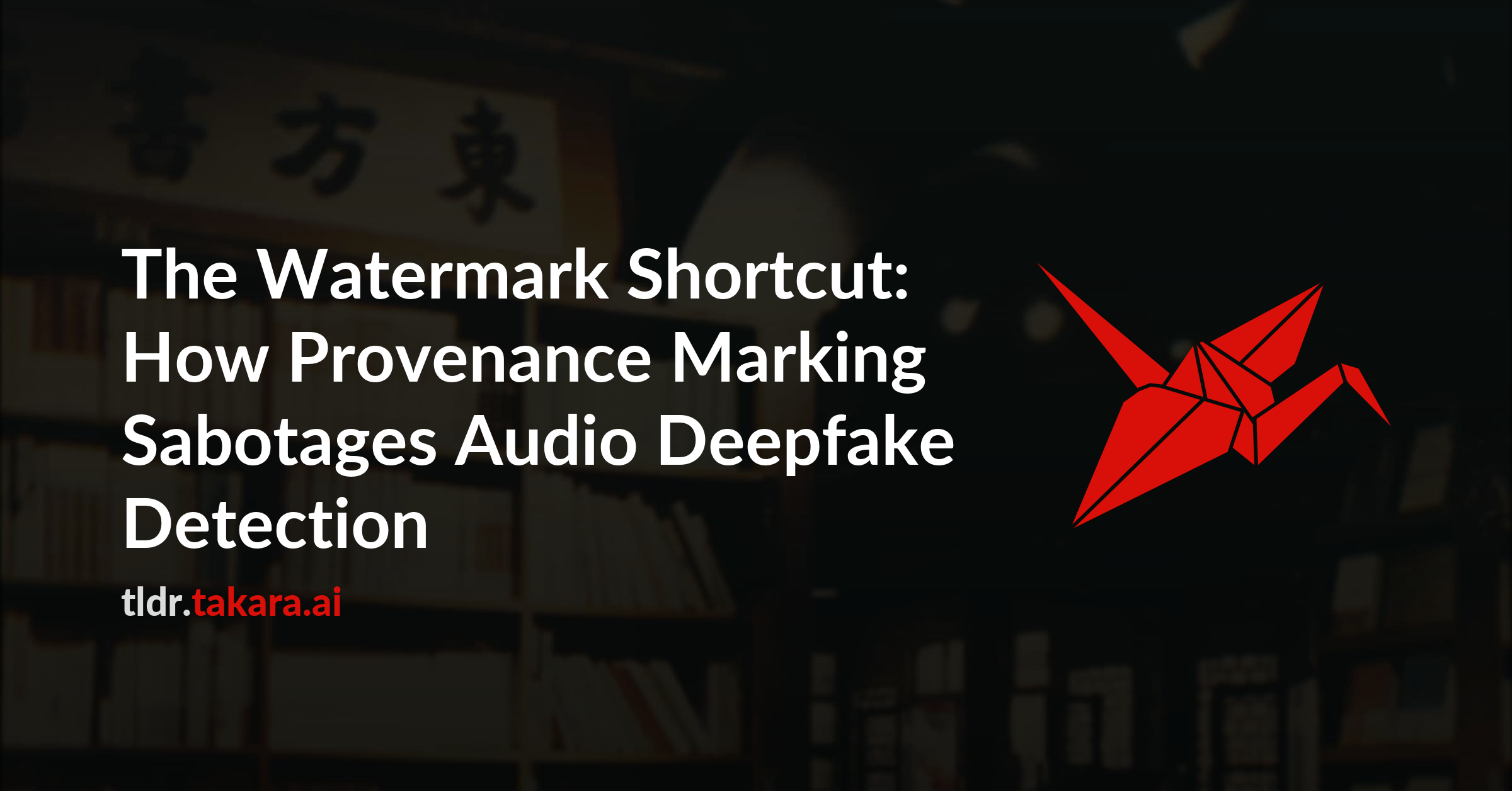 The Watermark Shortcut: How Provenance Marking Sabotages Audio Deepfake Detection