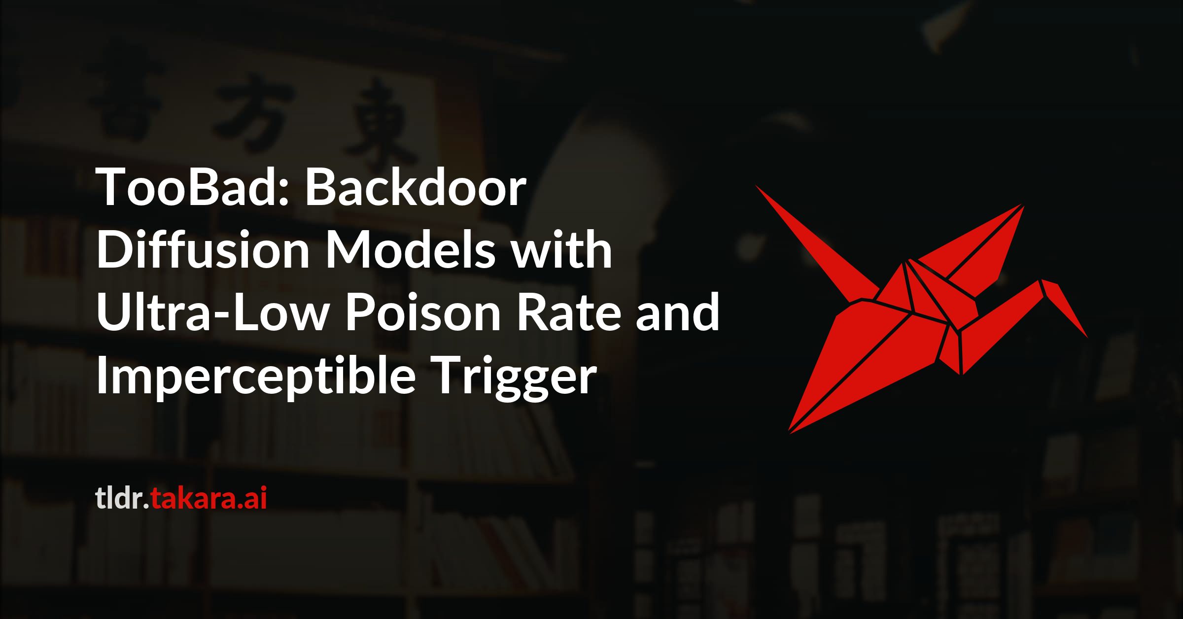TooBad: Backdoor Diffusion Models with Ultra-Low Poison Rate and Imperceptible Trigger