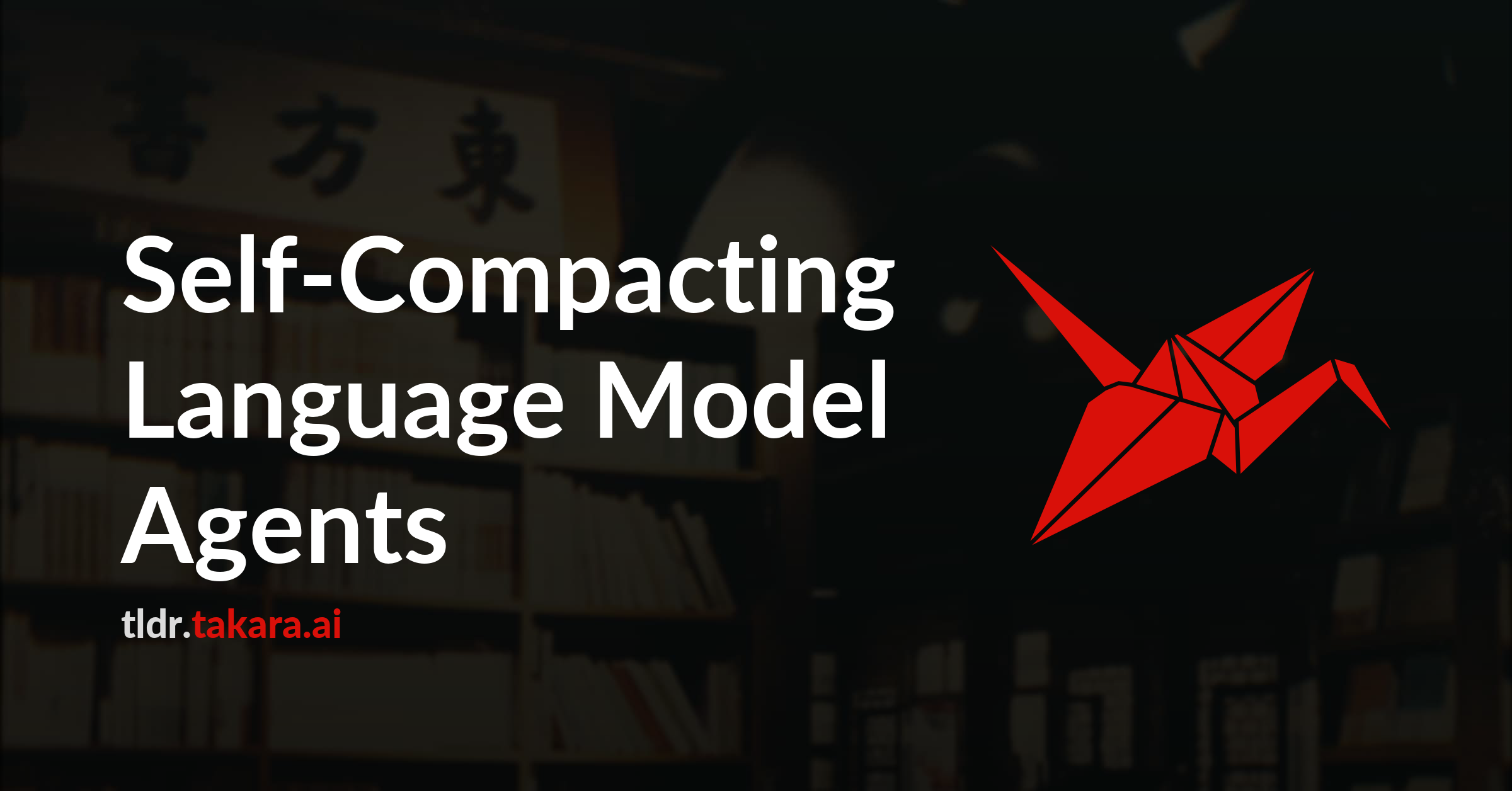 Self-Compacting Language Model Agents