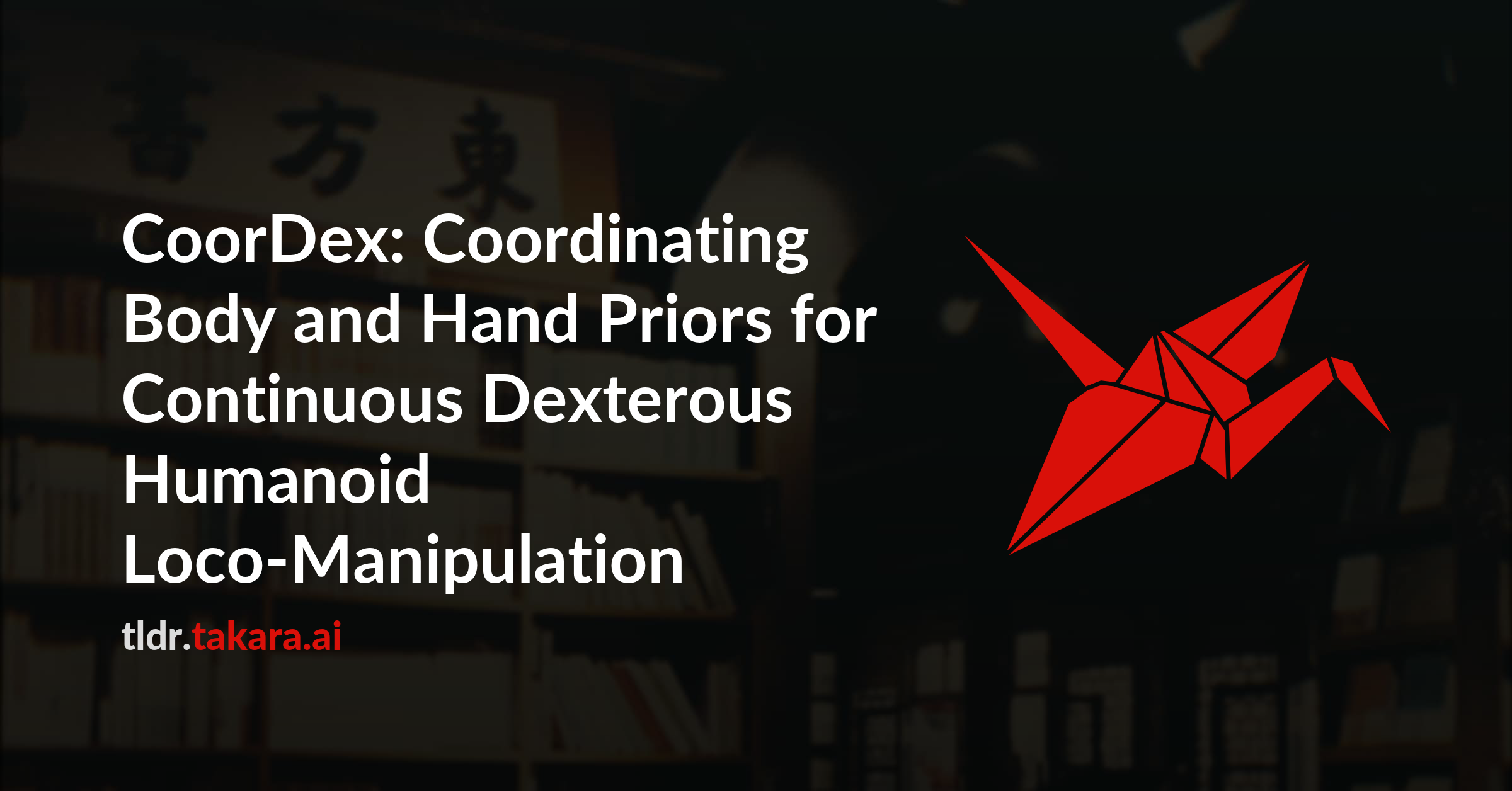 CoorDex: Coordinating Body and Hand Priors for Continuous Dexterous Humanoid Loco-Manipulation