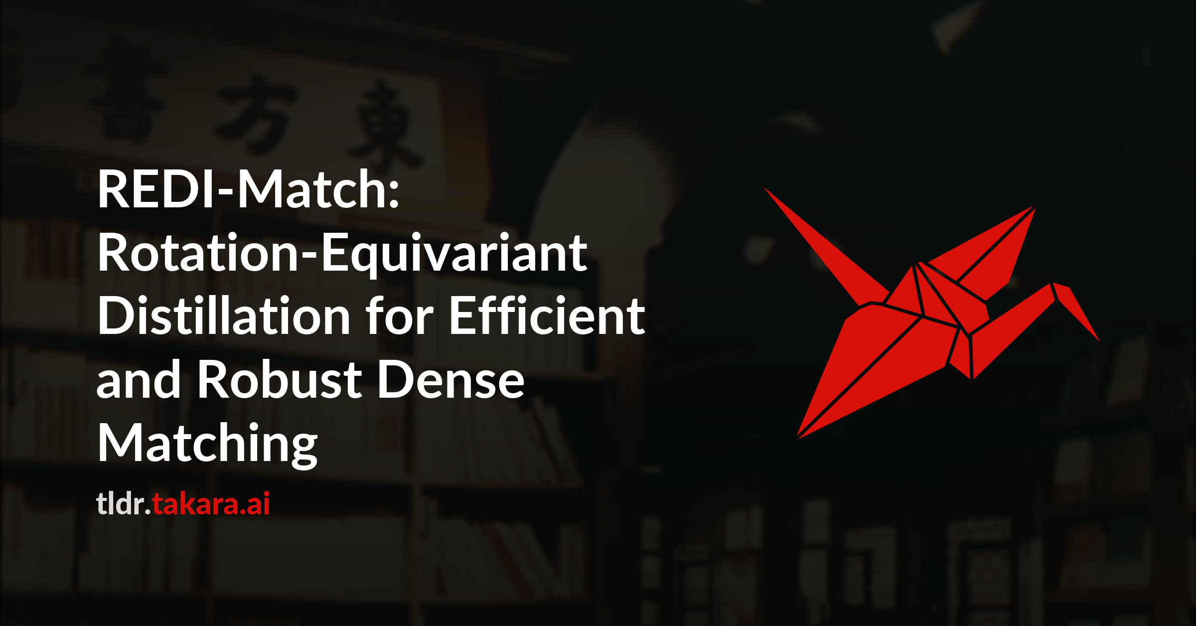 REDI-Match: Rotation-Equivariant Distillation for Efficient and Robust Dense Matching