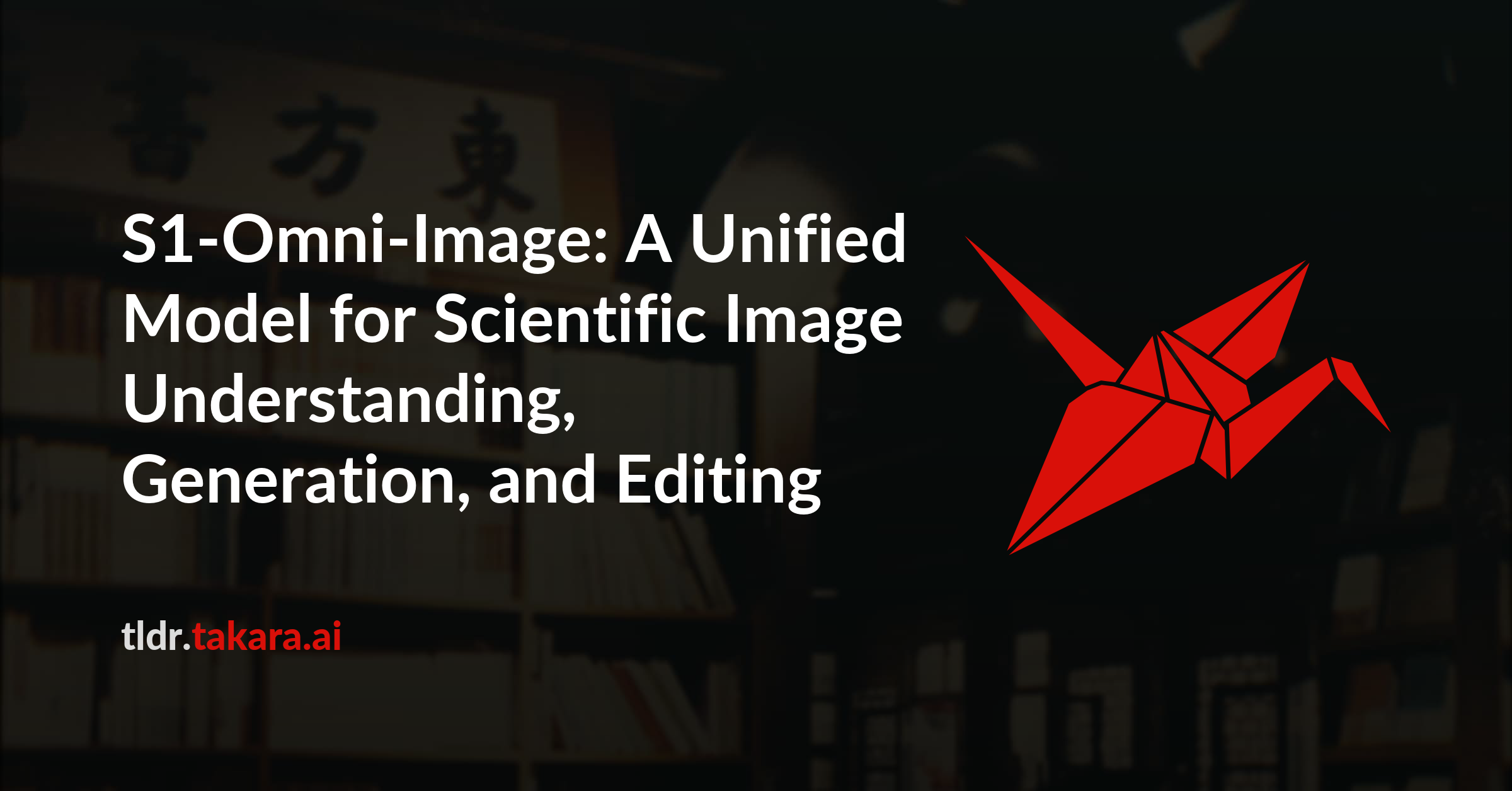S1-Omni-Image: A Unified Model for Scientific Image Understanding, Generation, and Editing