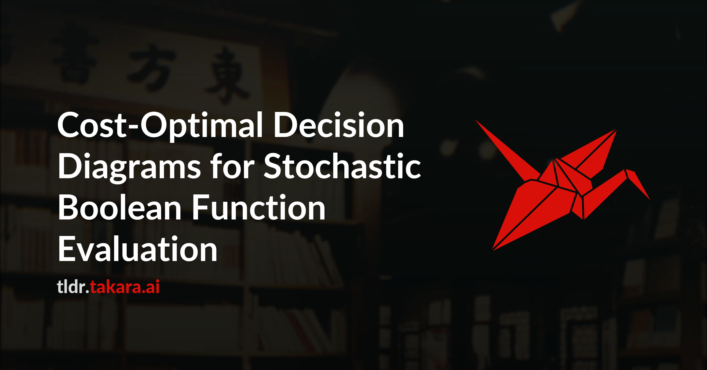 Cost-Optimal Decision Diagrams for Stochastic Boolean Function Evaluation