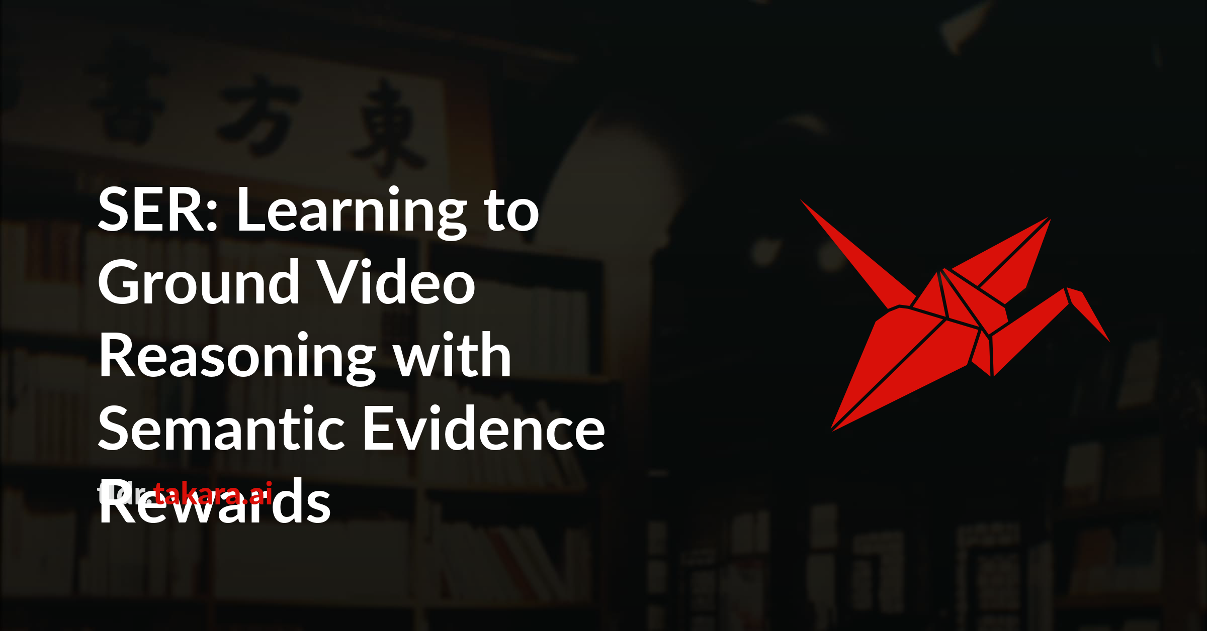 SER: Learning to Ground Video Reasoning with Semantic Evidence Rewards