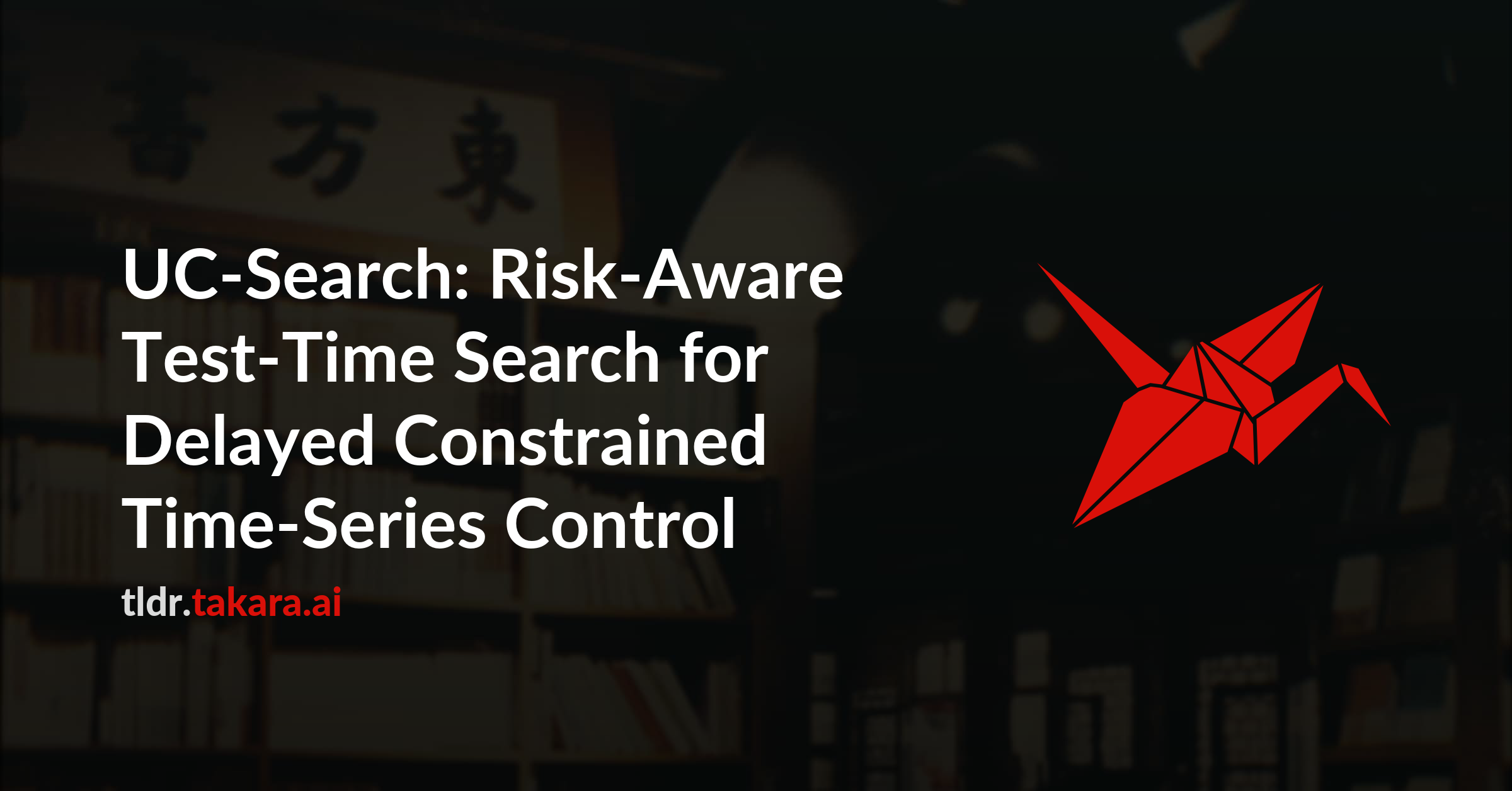 UC-Search: Risk-Aware Test-Time Search for Delayed Constrained Time-Series Control