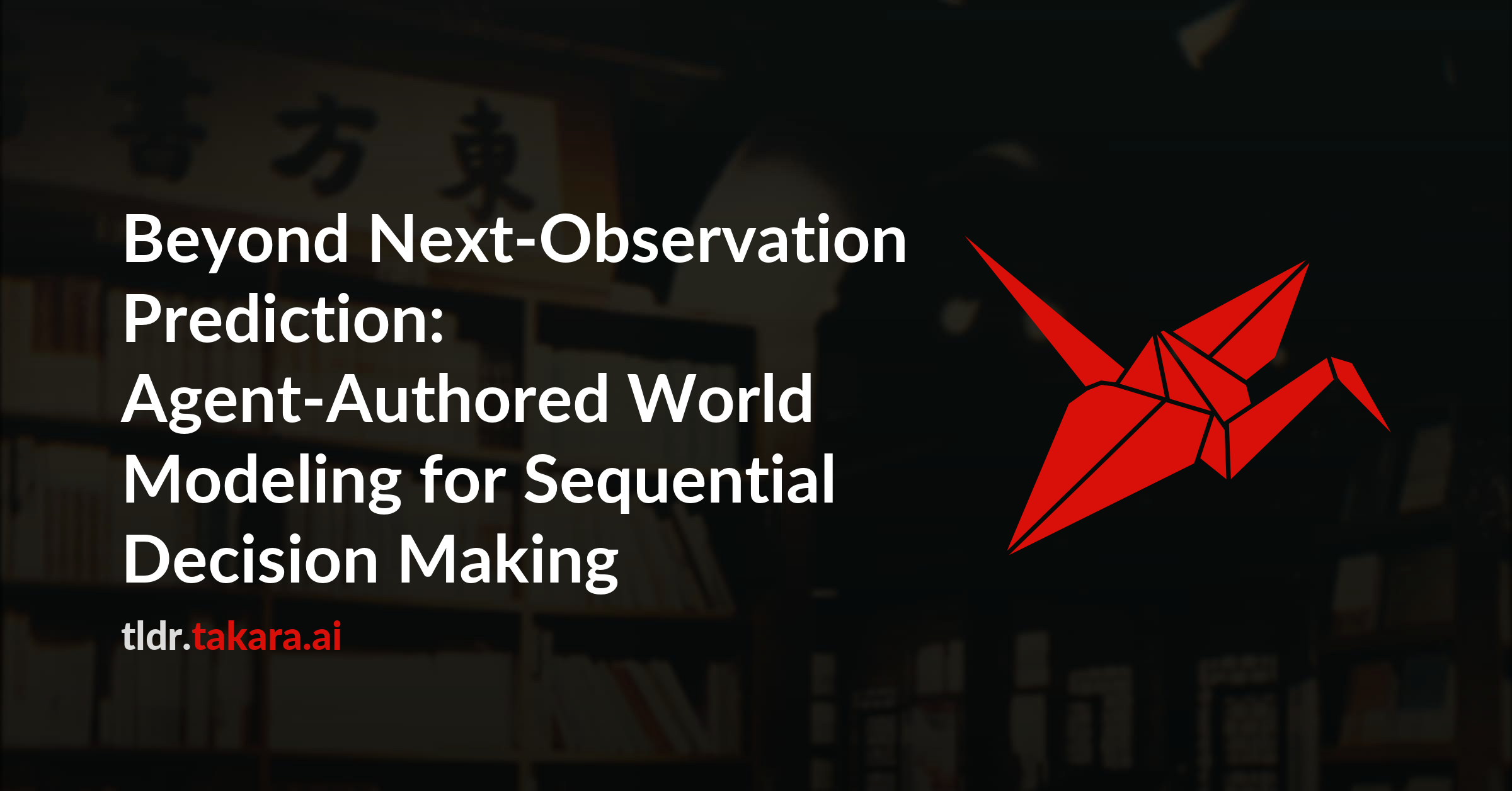 Beyond Next-Observation Prediction: Agent-Authored World Modeling for Sequential Decision Making