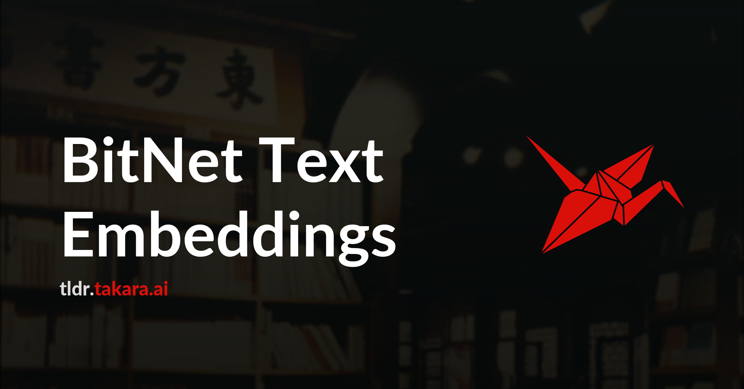 BitNet Text Embeddings