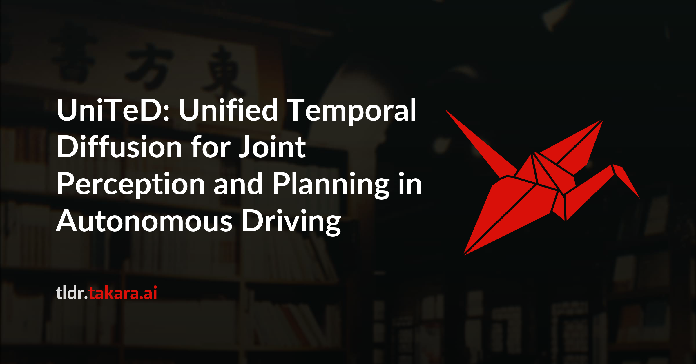 UniTeD: Unified Temporal Diffusion for Joint Perception and Planning in Autonomous Driving