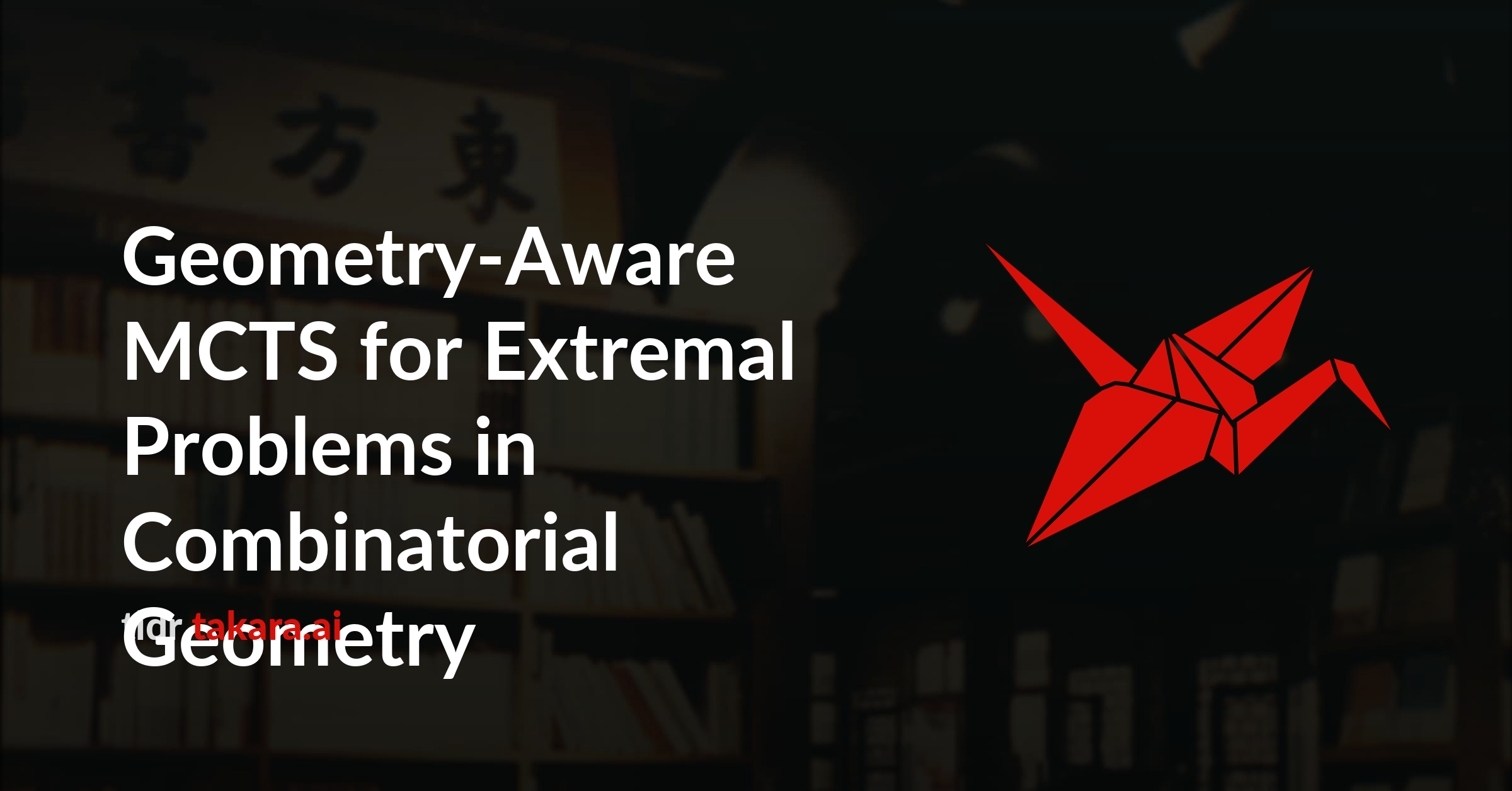 Geometry-Aware MCTS for Extremal Problems in Combinatorial Geometry