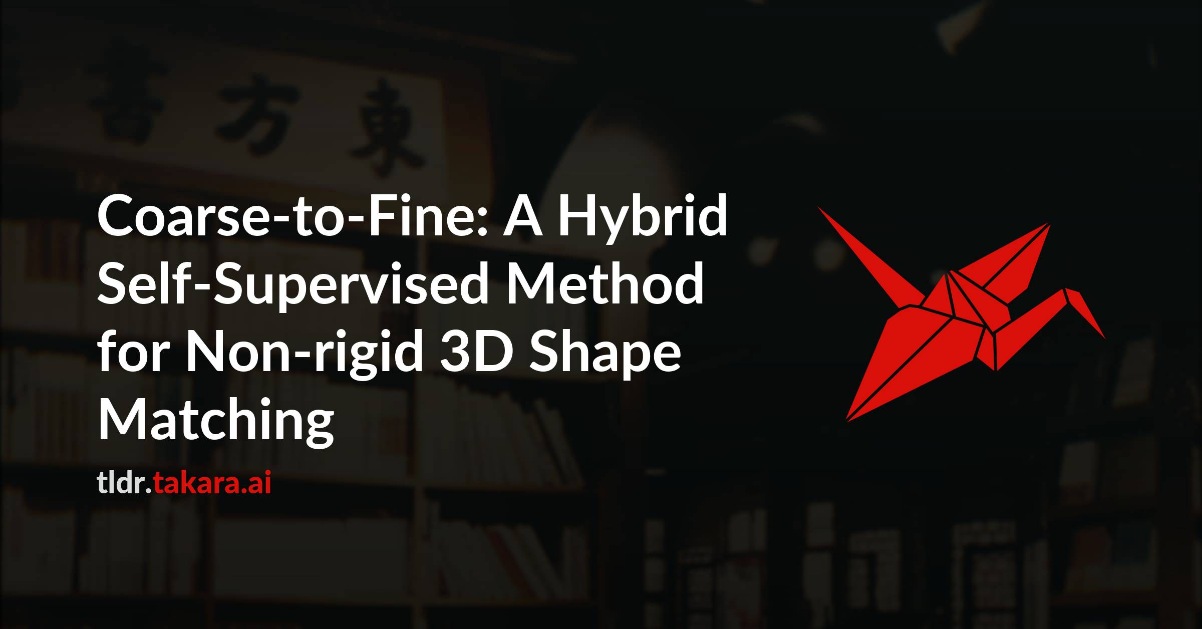 Coarse-to-Fine: A Hybrid Self-Supervised Method for Non-rigid 3D Shape Matching