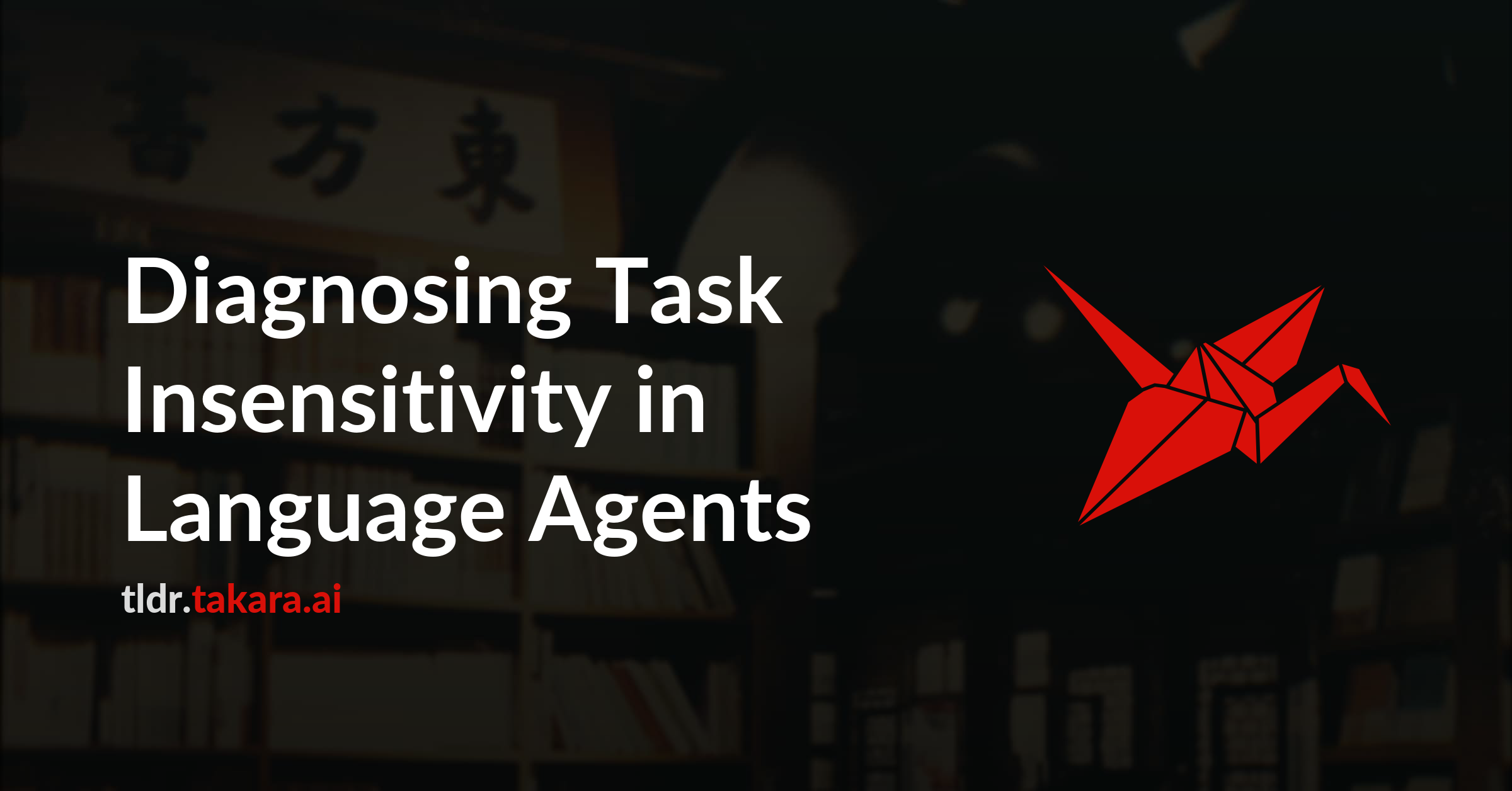 Diagnosing Task Insensitivity in Language Agents