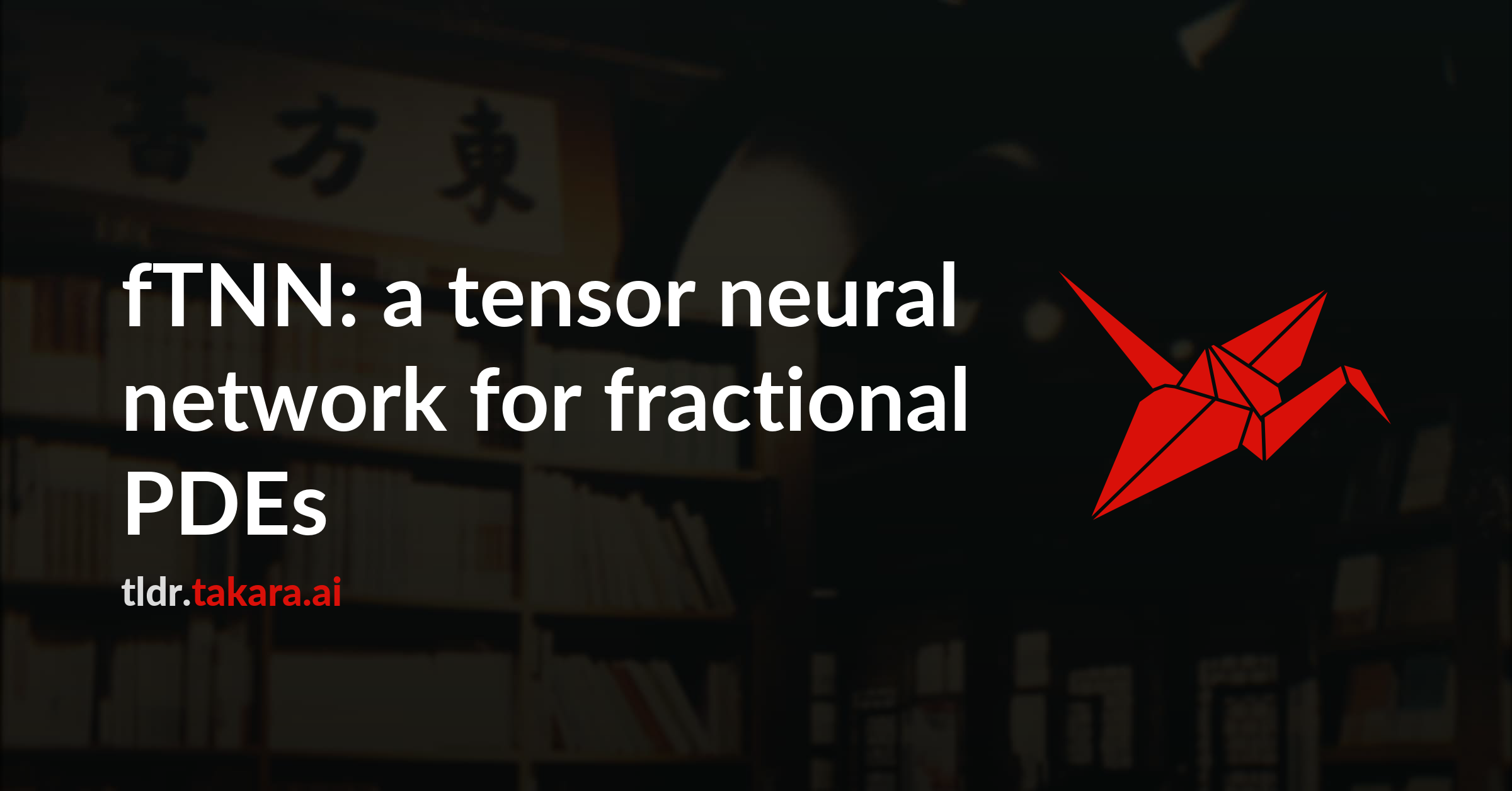 fTNN: a tensor neural network for fractional PDEs