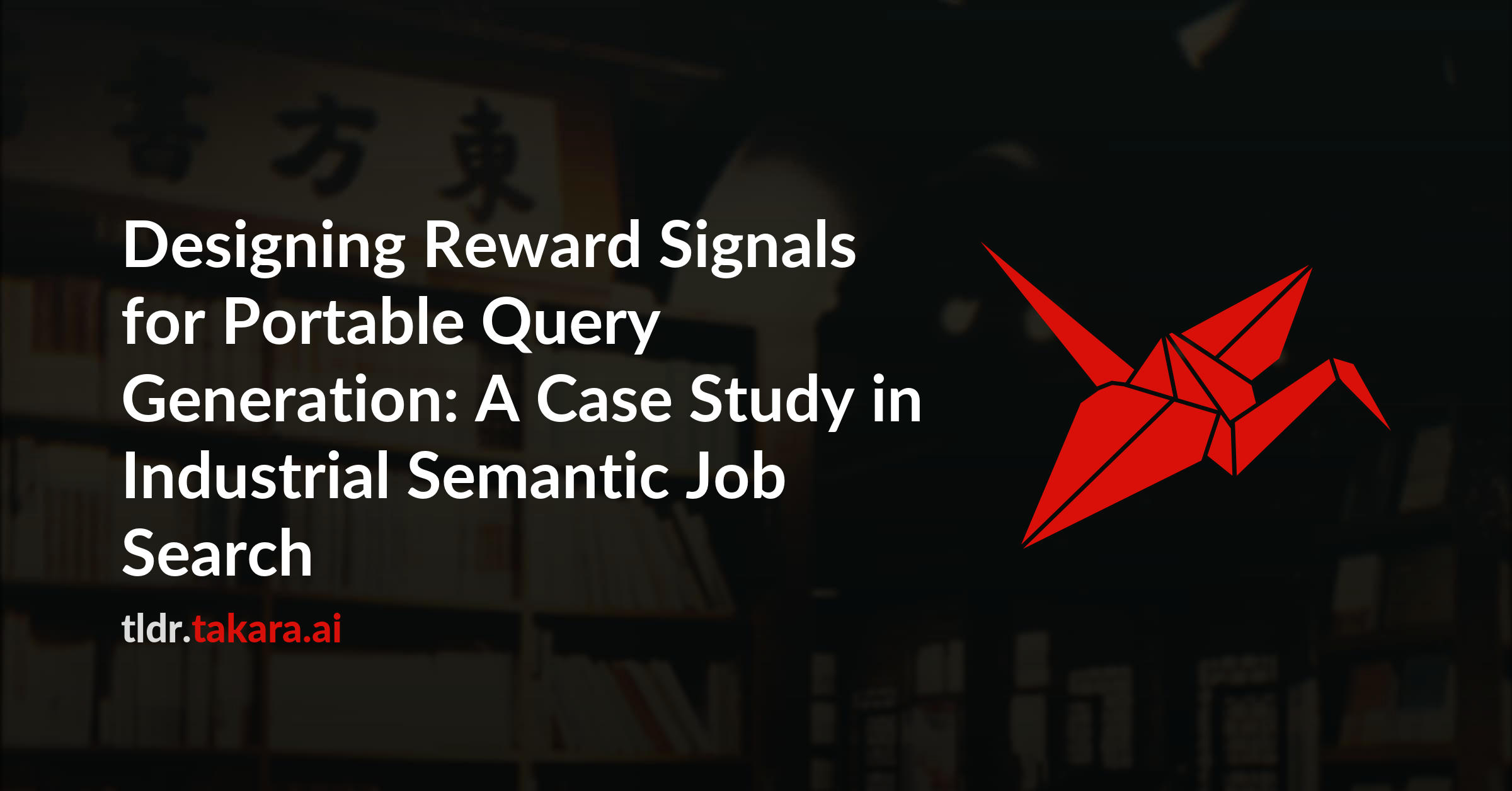 Designing Reward Signals for Portable Query Generation: A Case Study in Industrial Semantic Job Search