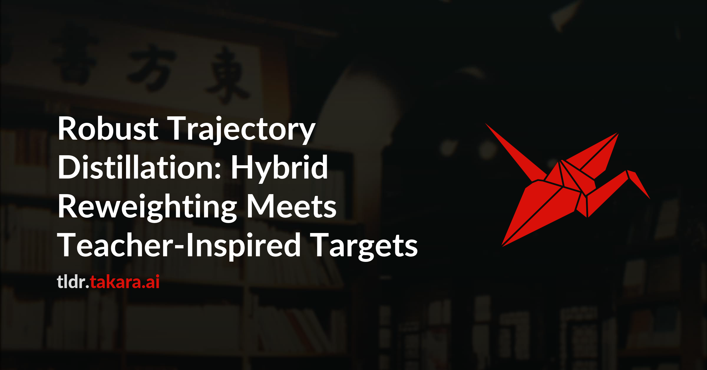 Robust Trajectory Distillation: Hybrid Reweighting Meets Teacher-Inspired Targets