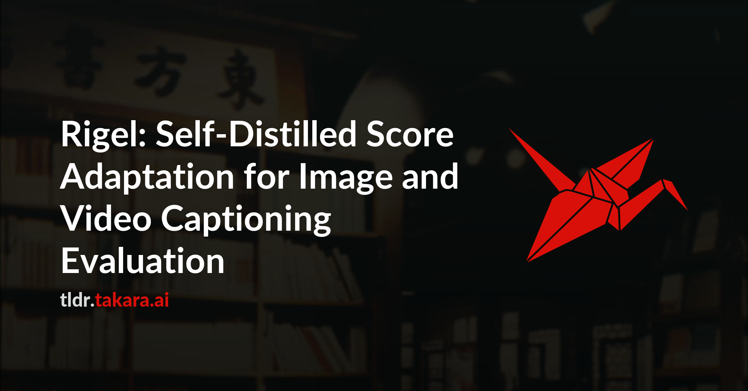 Rigel: Self-Distilled Score Adaptation for Image and Video Captioning Evaluation