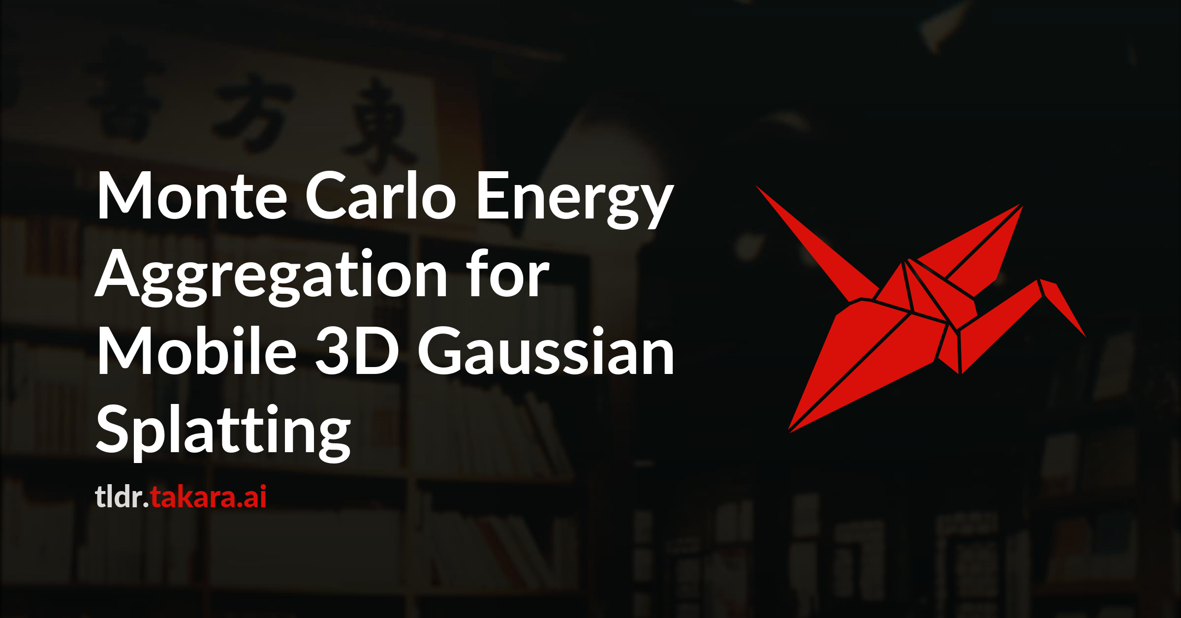 Monte Carlo Energy Aggregation for Mobile 3D Gaussian Splatting