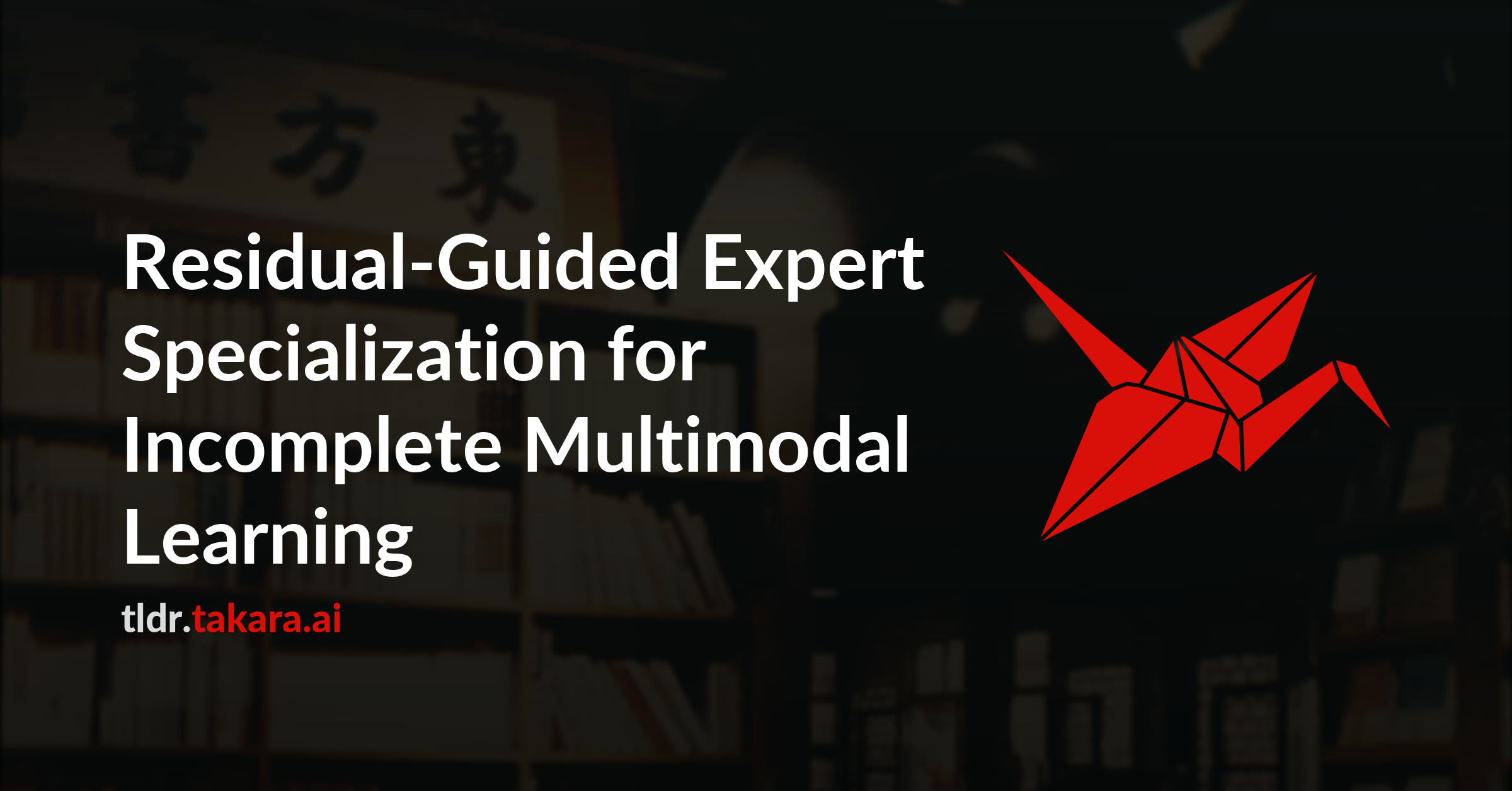 Residual-Guided Expert Specialization for Incomplete Multimodal Learning