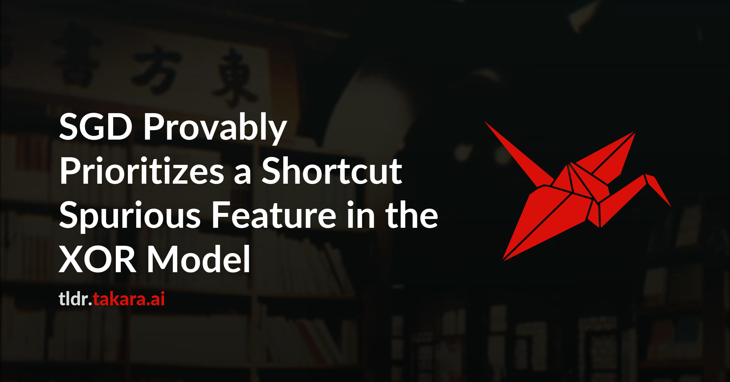 SGD Provably Prioritizes a Shortcut Spurious Feature in the XOR Model