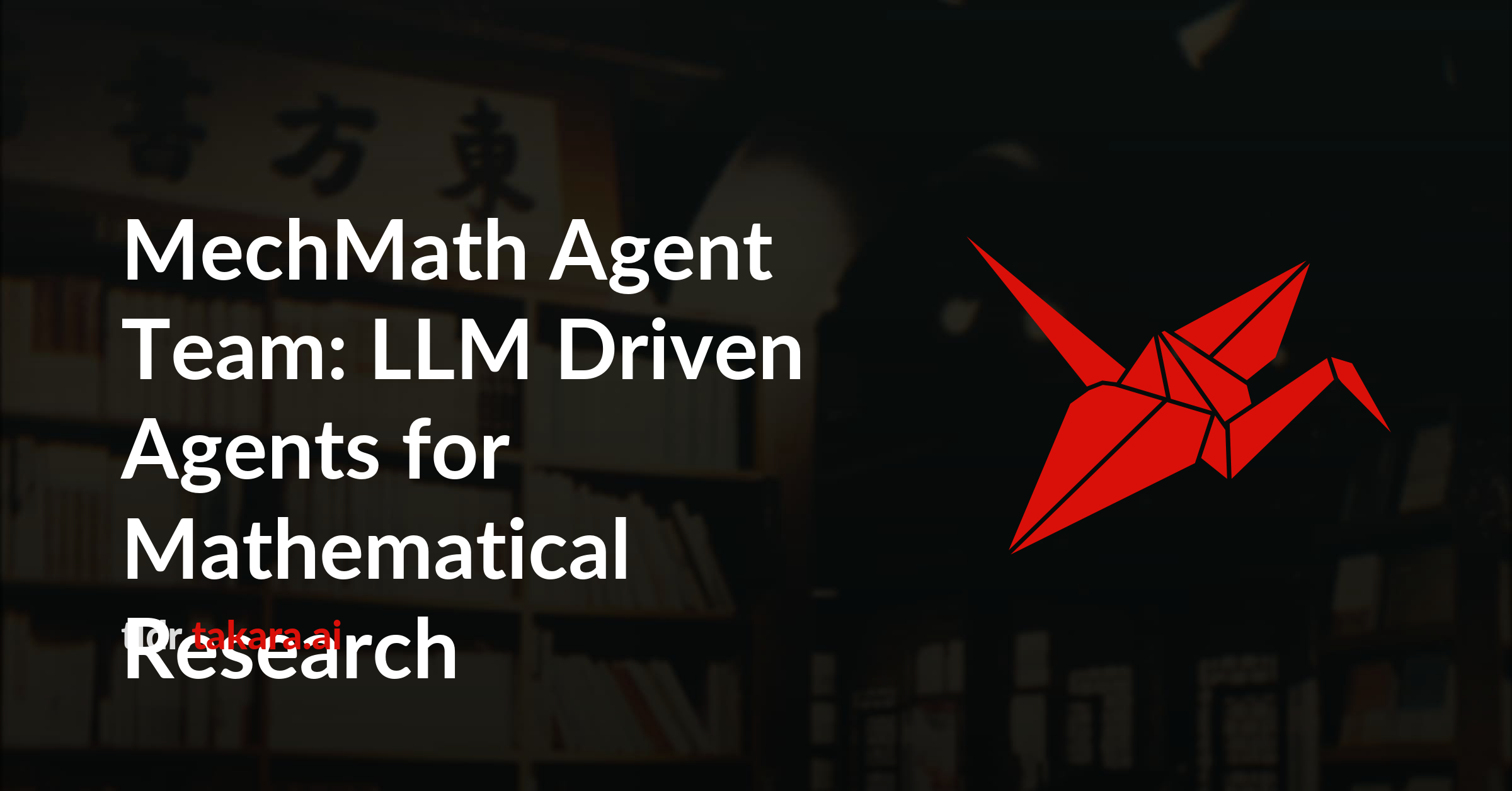 MechMath Agent Team: LLM Driven Agents for Mathematical Research