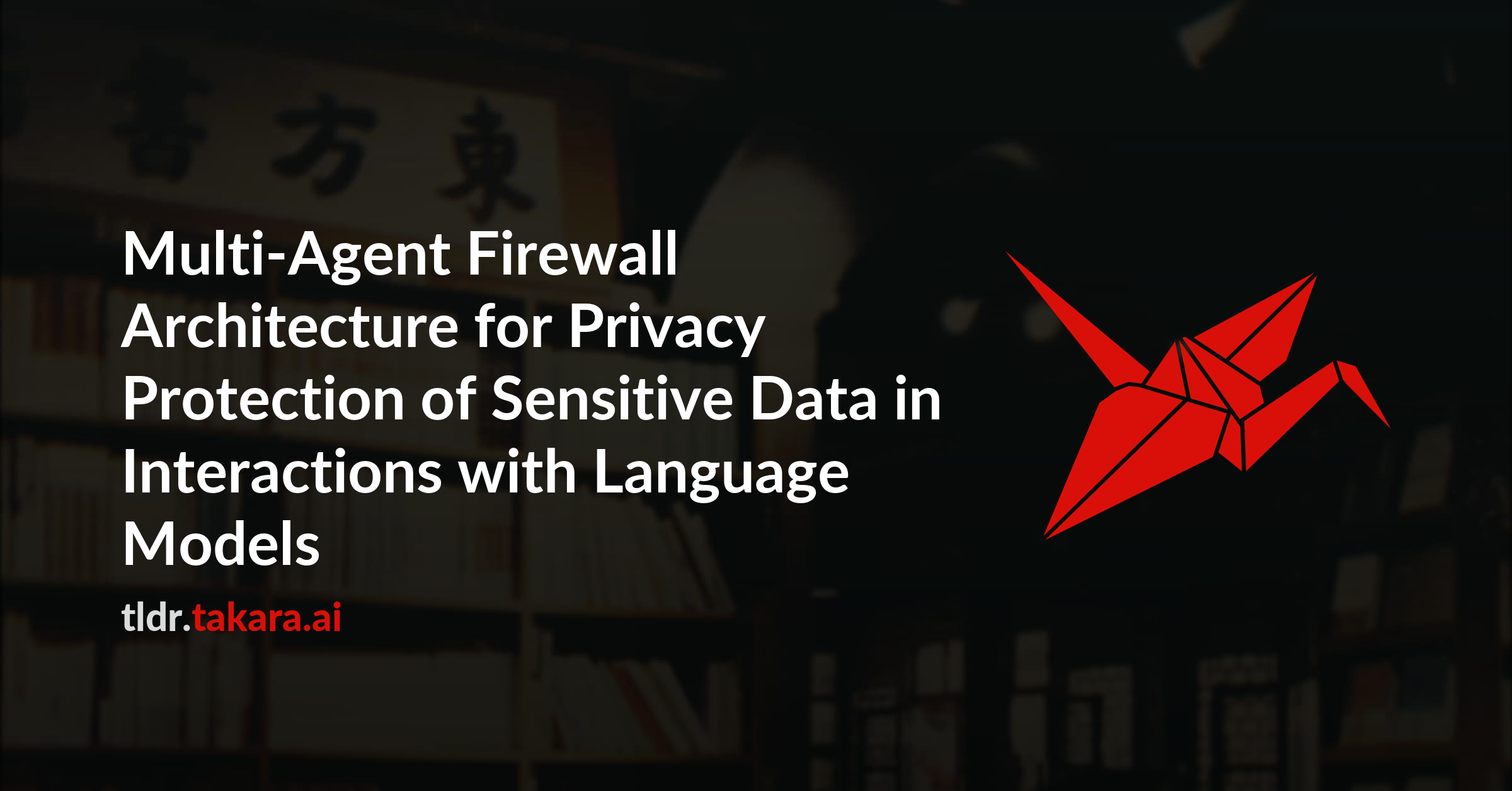 Multi-Agent Firewall Architecture for Privacy Protection of Sensitive Data in Interactions with Language Models