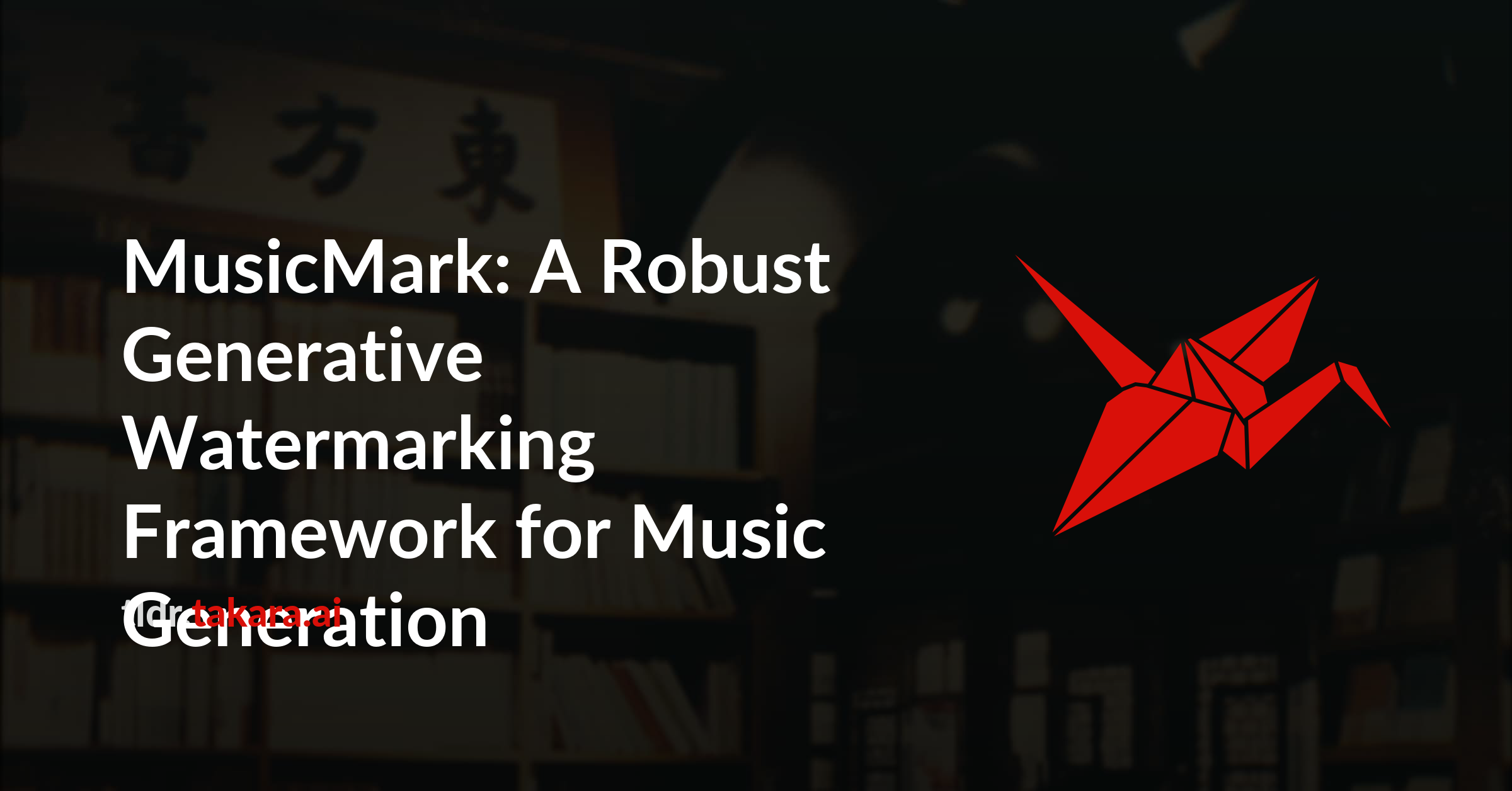 MusicMark: A Robust Generative Watermarking Framework for Music Generation
