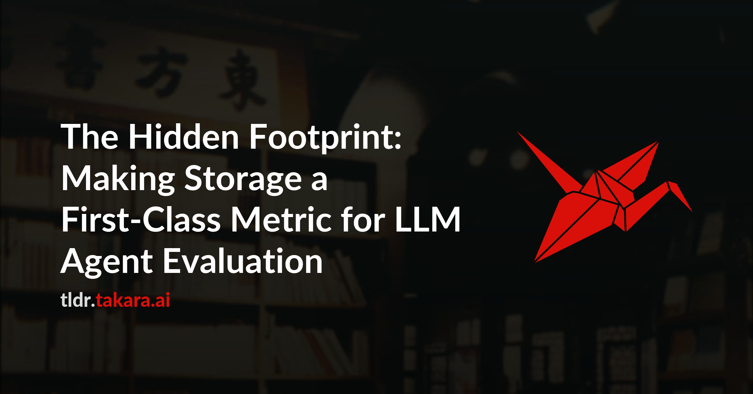 The Hidden Footprint: Making Storage a First-Class Metric for LLM Agent Evaluation