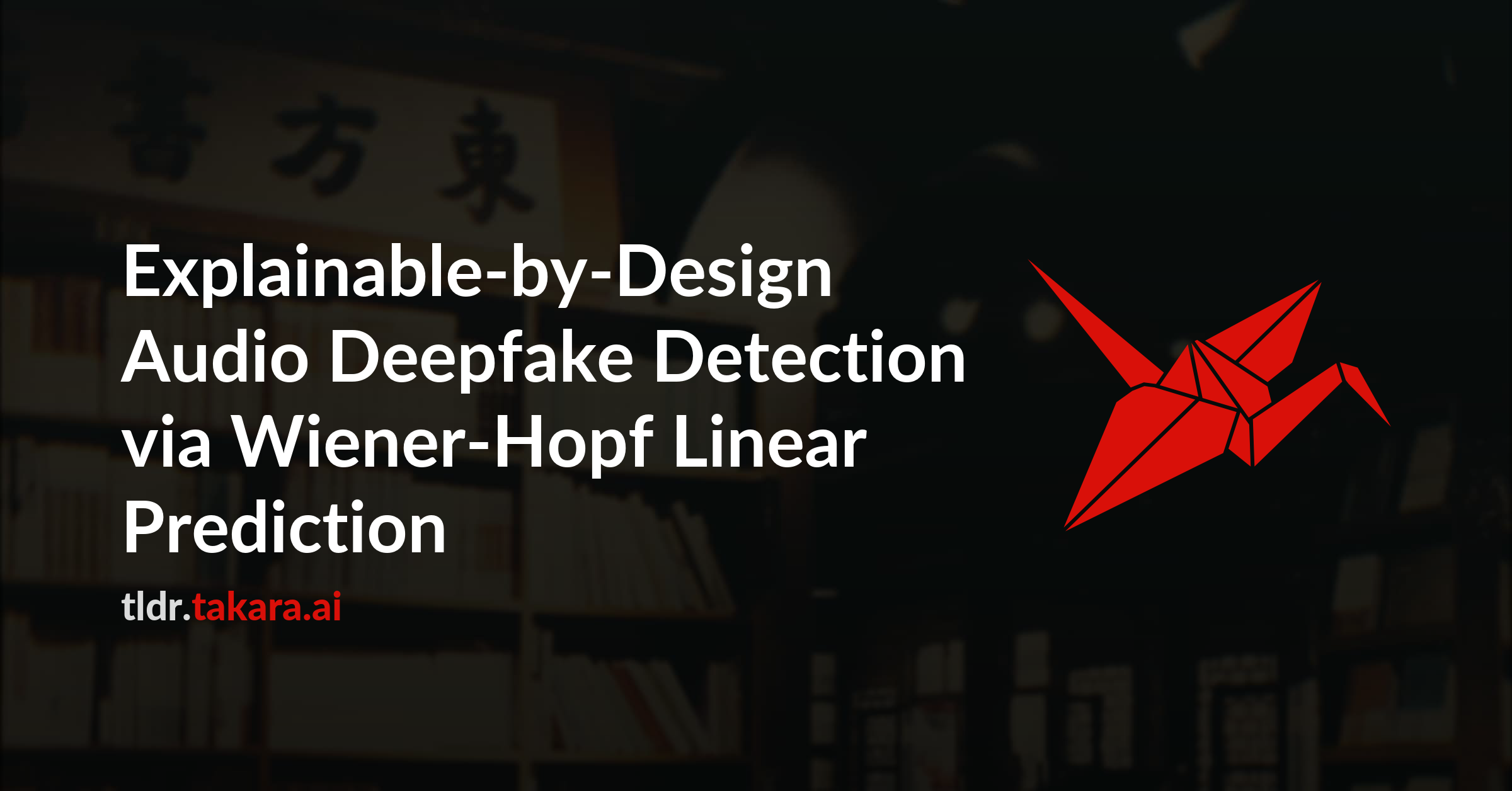 Explainable-by-Design Audio Deepfake Detection via Wiener-Hopf Linear Prediction