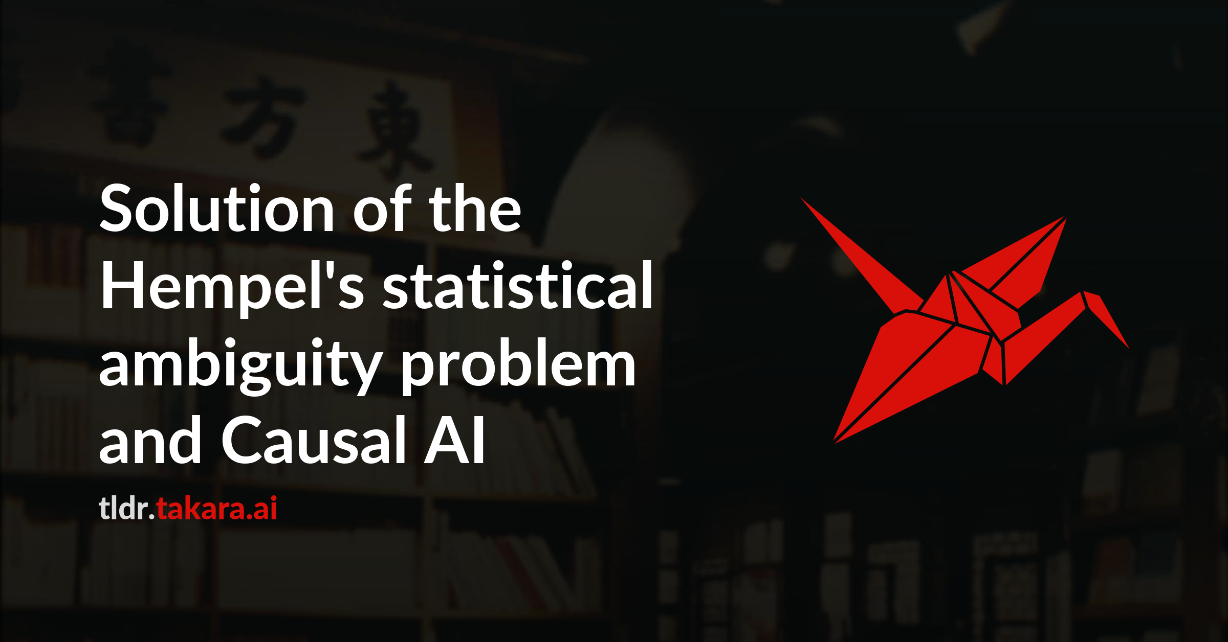 Solution of the Hempel's statistical ambiguity problem and Causal AI