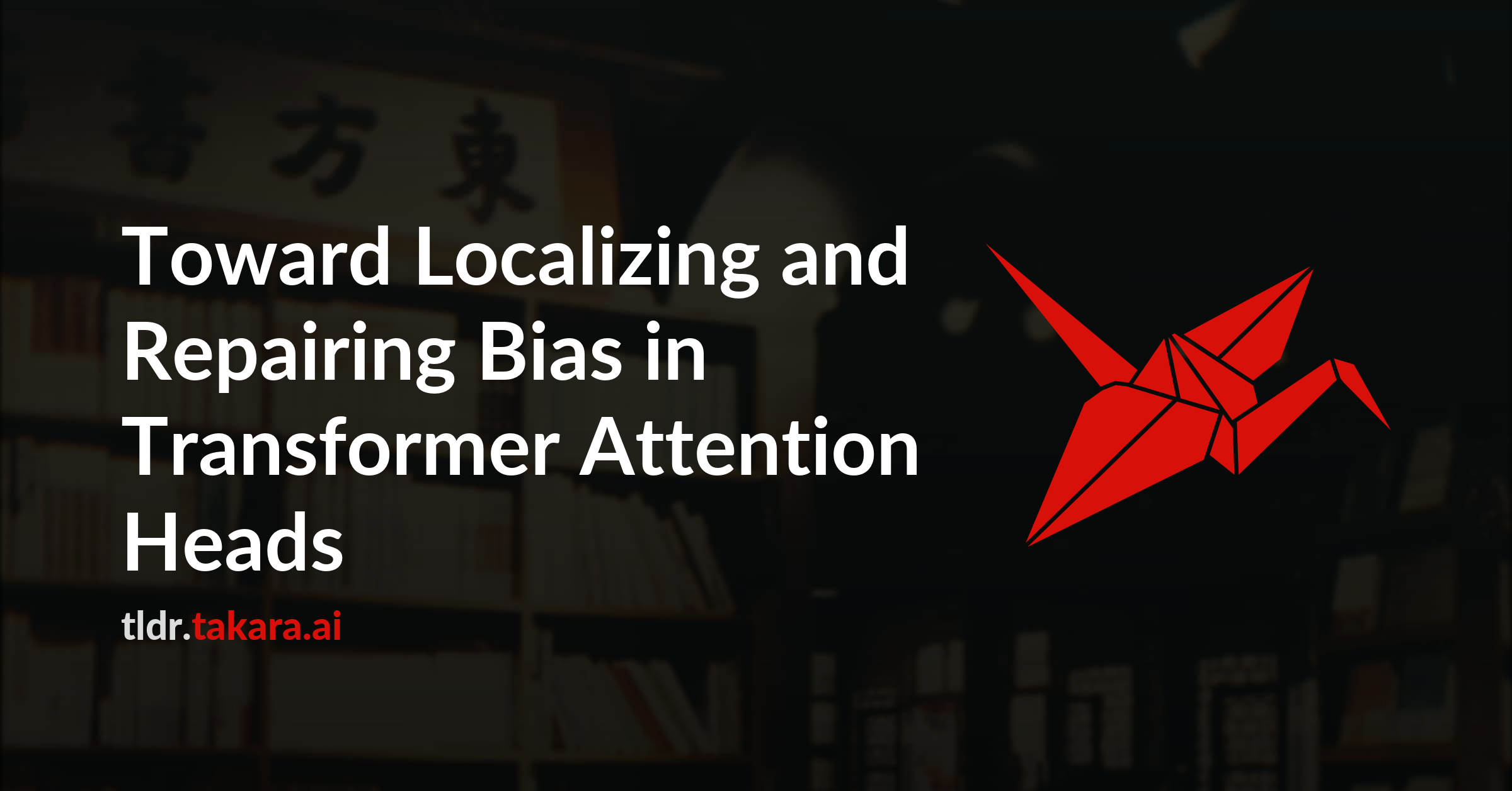 Toward Localizing and Repairing Bias in Transformer Attention Heads