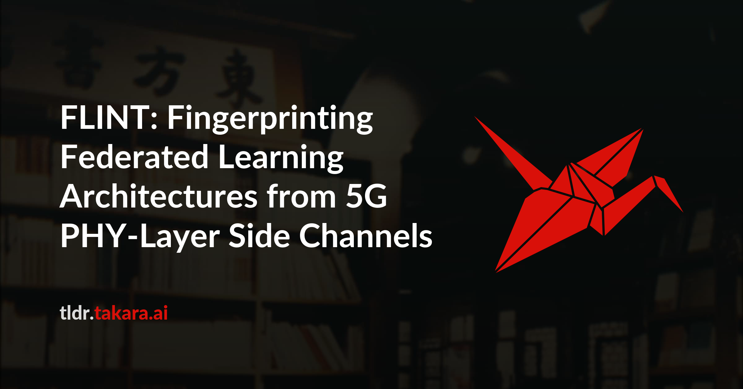 FLINT: Fingerprinting Federated Learning Architectures from 5G PHY-Layer Side Channels