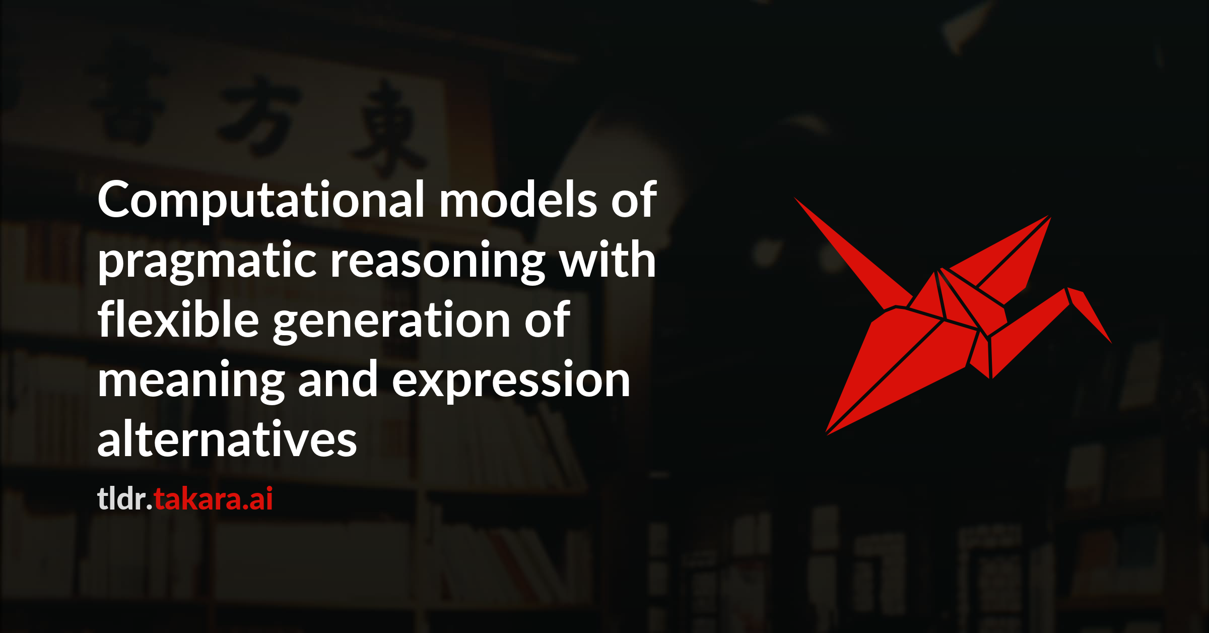 Computational models of pragmatic reasoning with flexible generation of meaning and expression alternatives